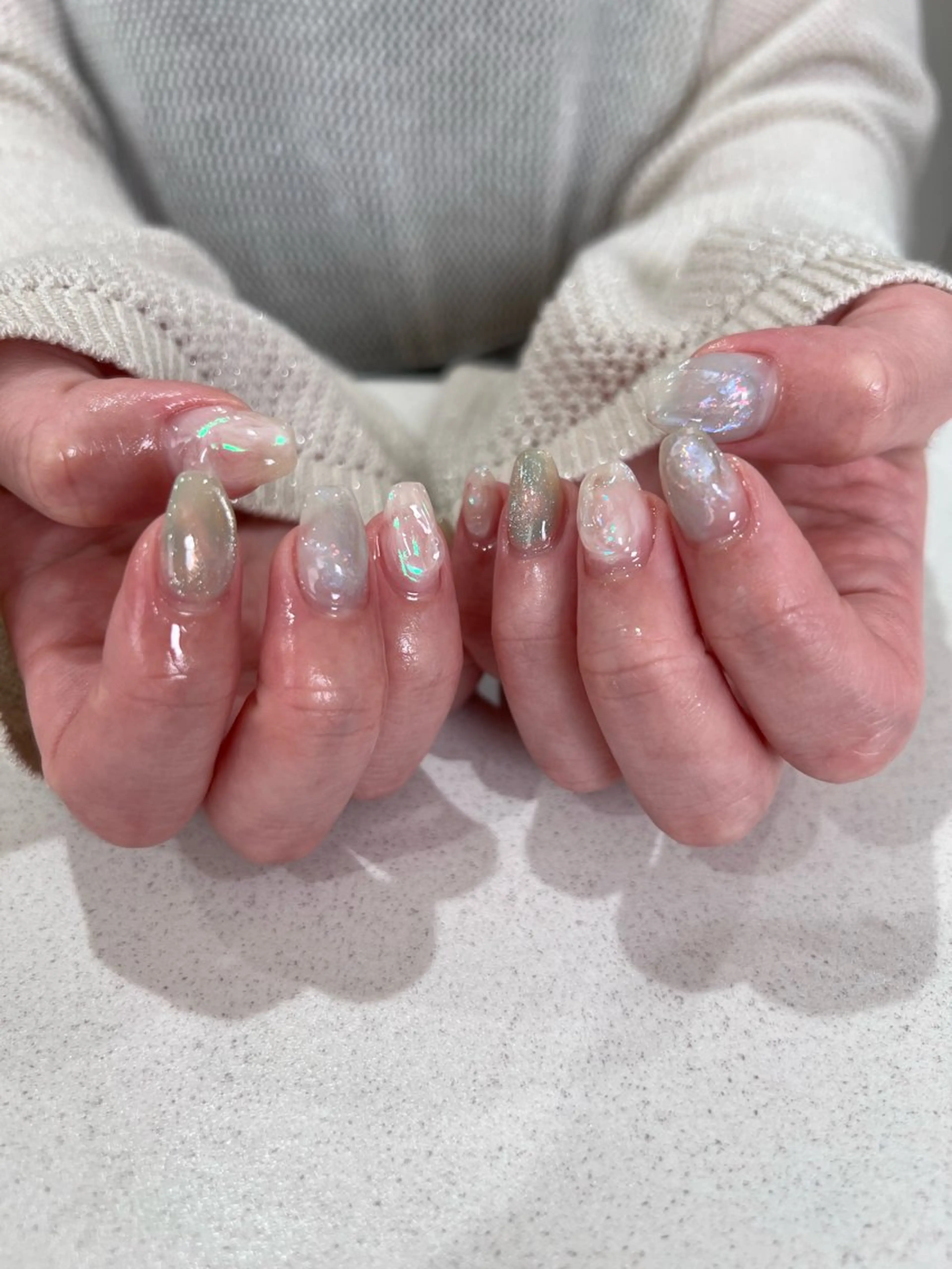 ネイル ハンドネイル tsuki nail /三茶/韓国ネイルのネイルデザイン