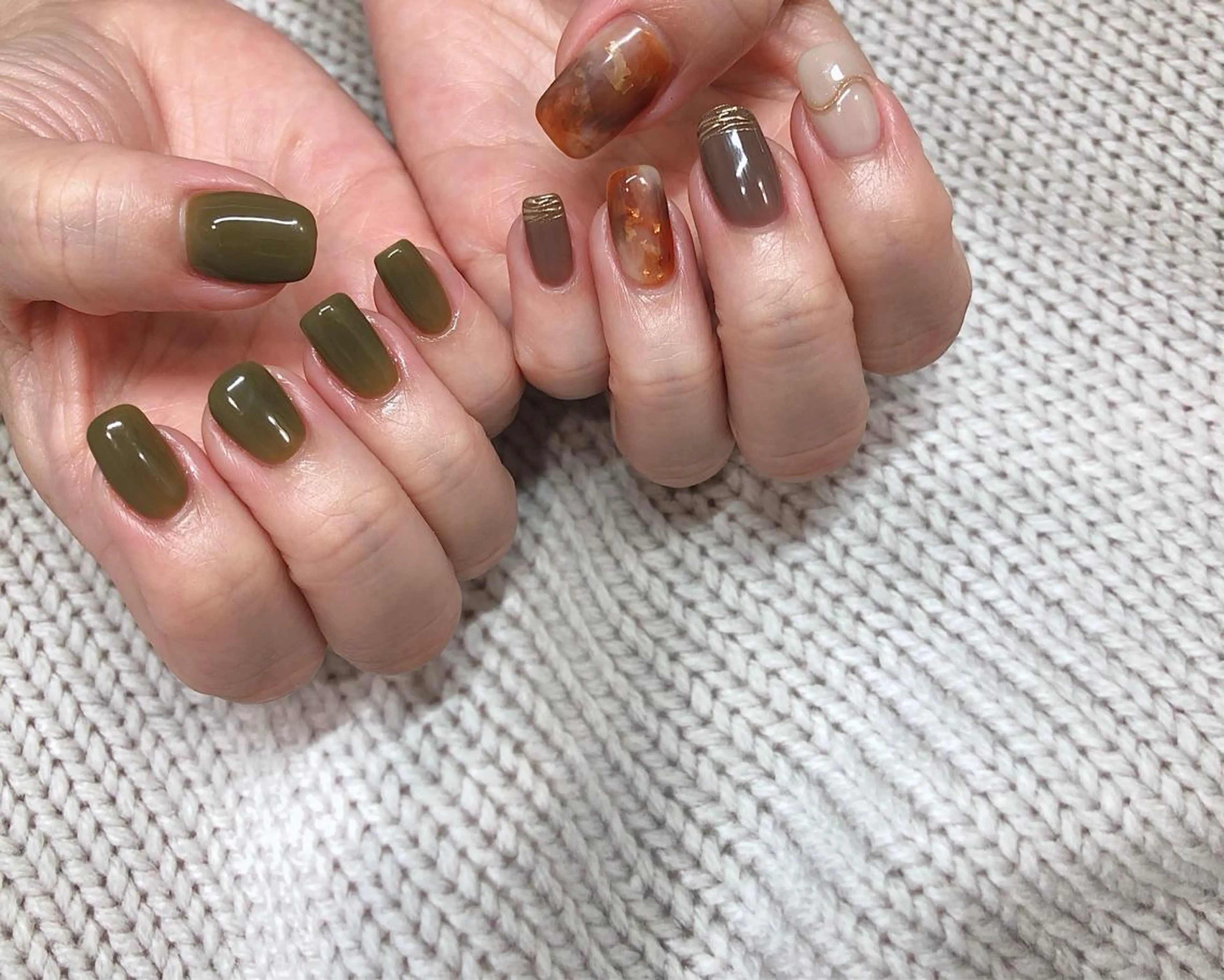 ネイル ハンドネイル saki_ nail heronのネイルデザイン