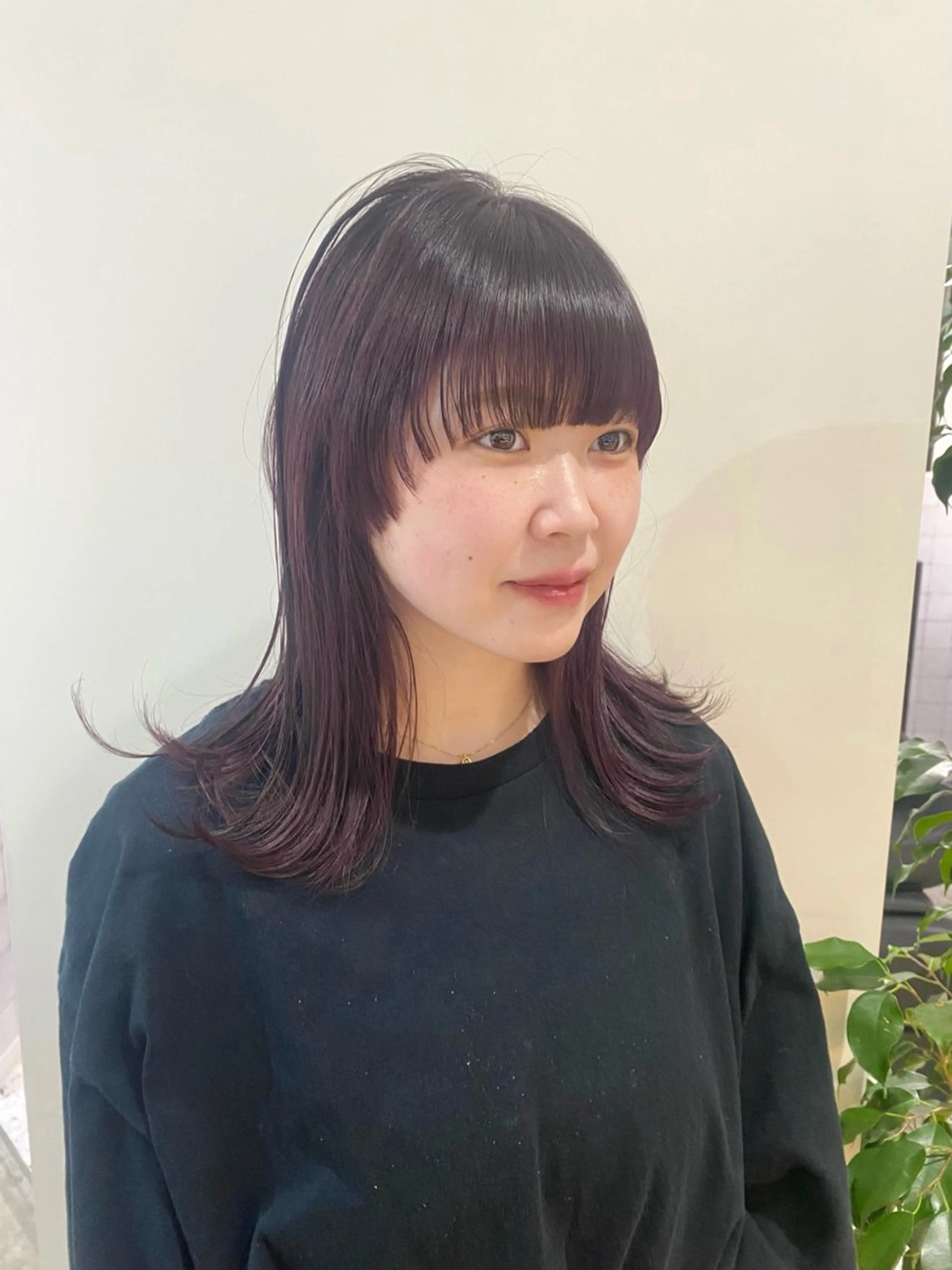 カラー AO所属・RISAKO 艶髪モテヘア🎀府中のヘアスタイル