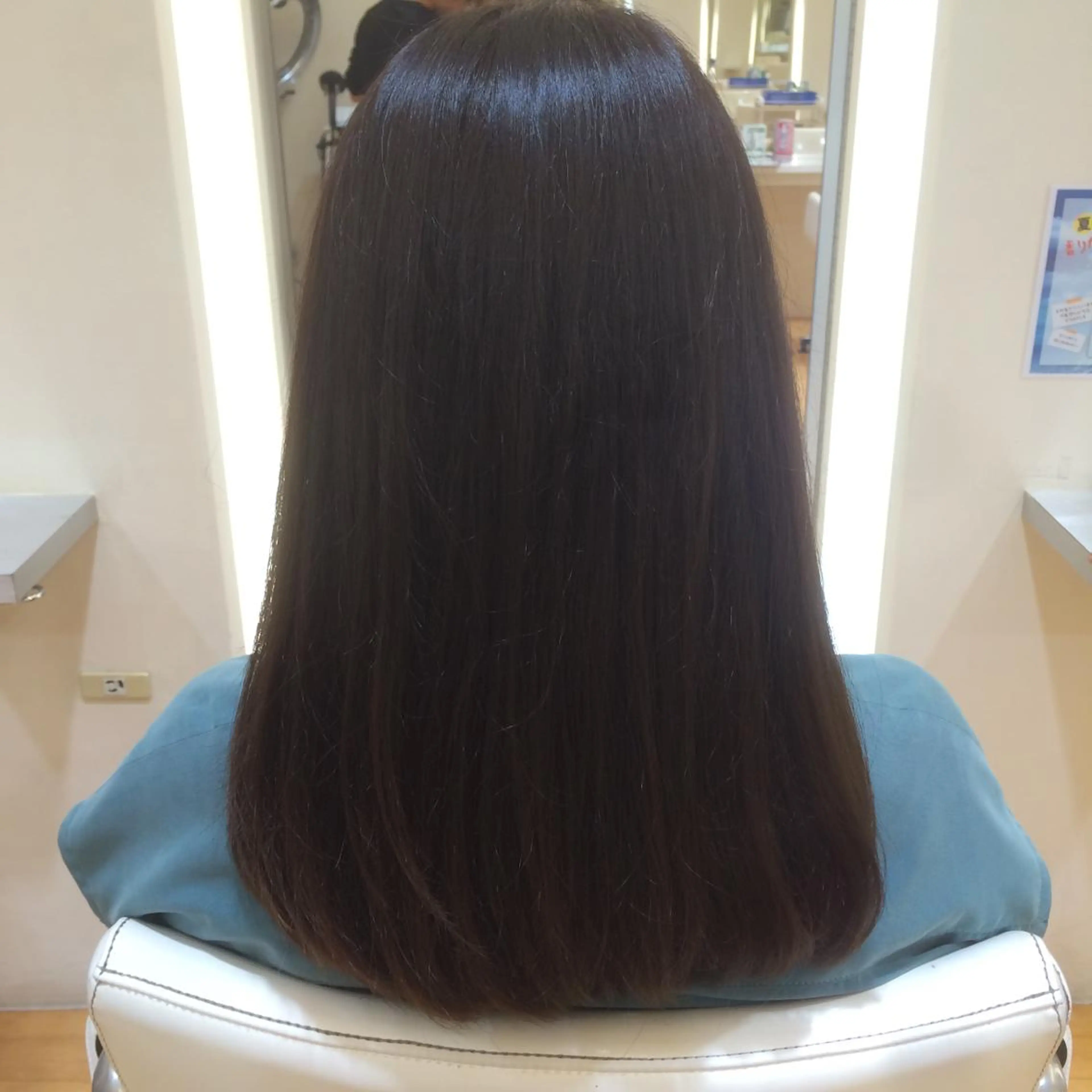 セミロング ロング カラー 透明感カラー タジマ ヤスヒサのヘアスタイル