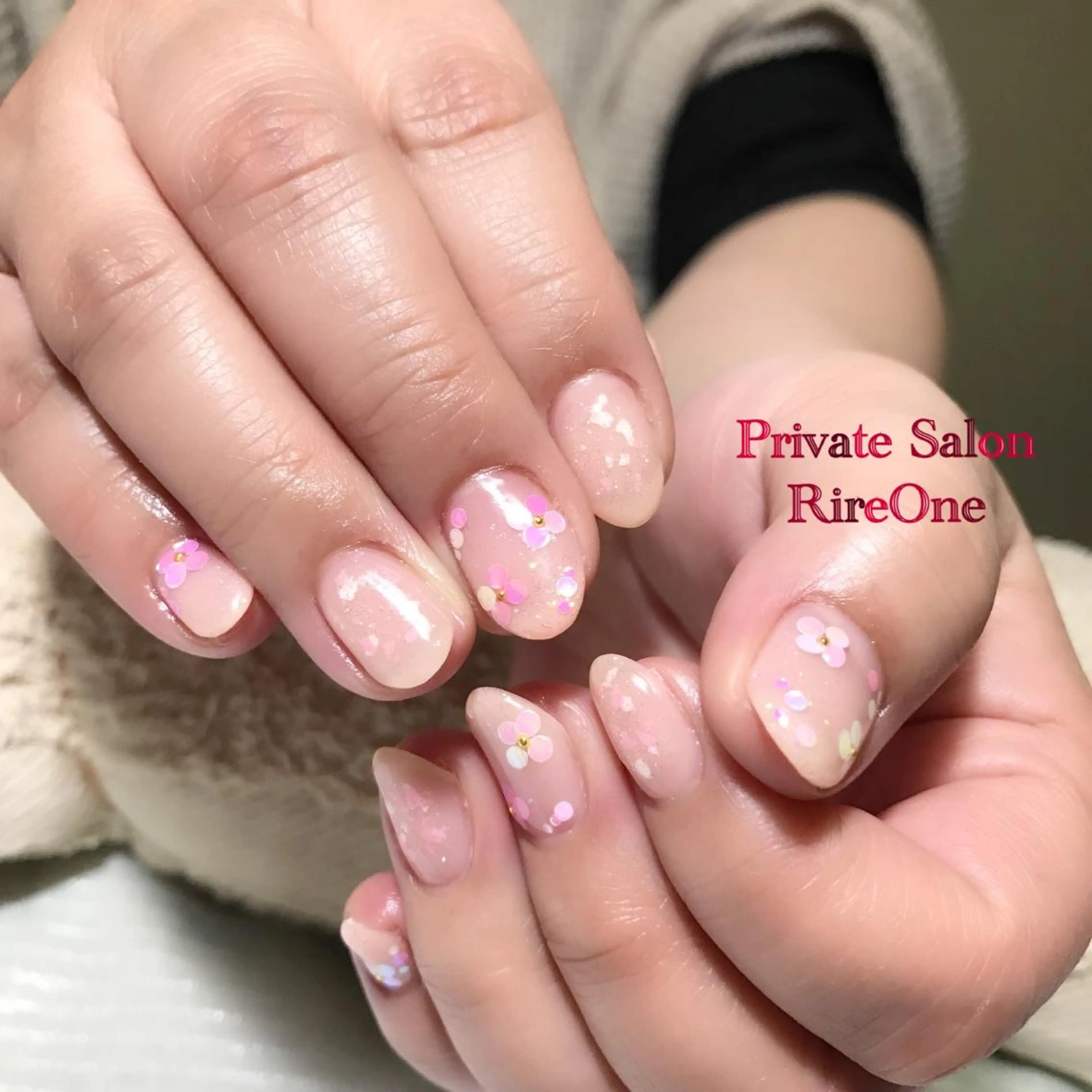 ネイル アートネイル オーロラネイル RireOne ~リルワン~のネイルデザイン