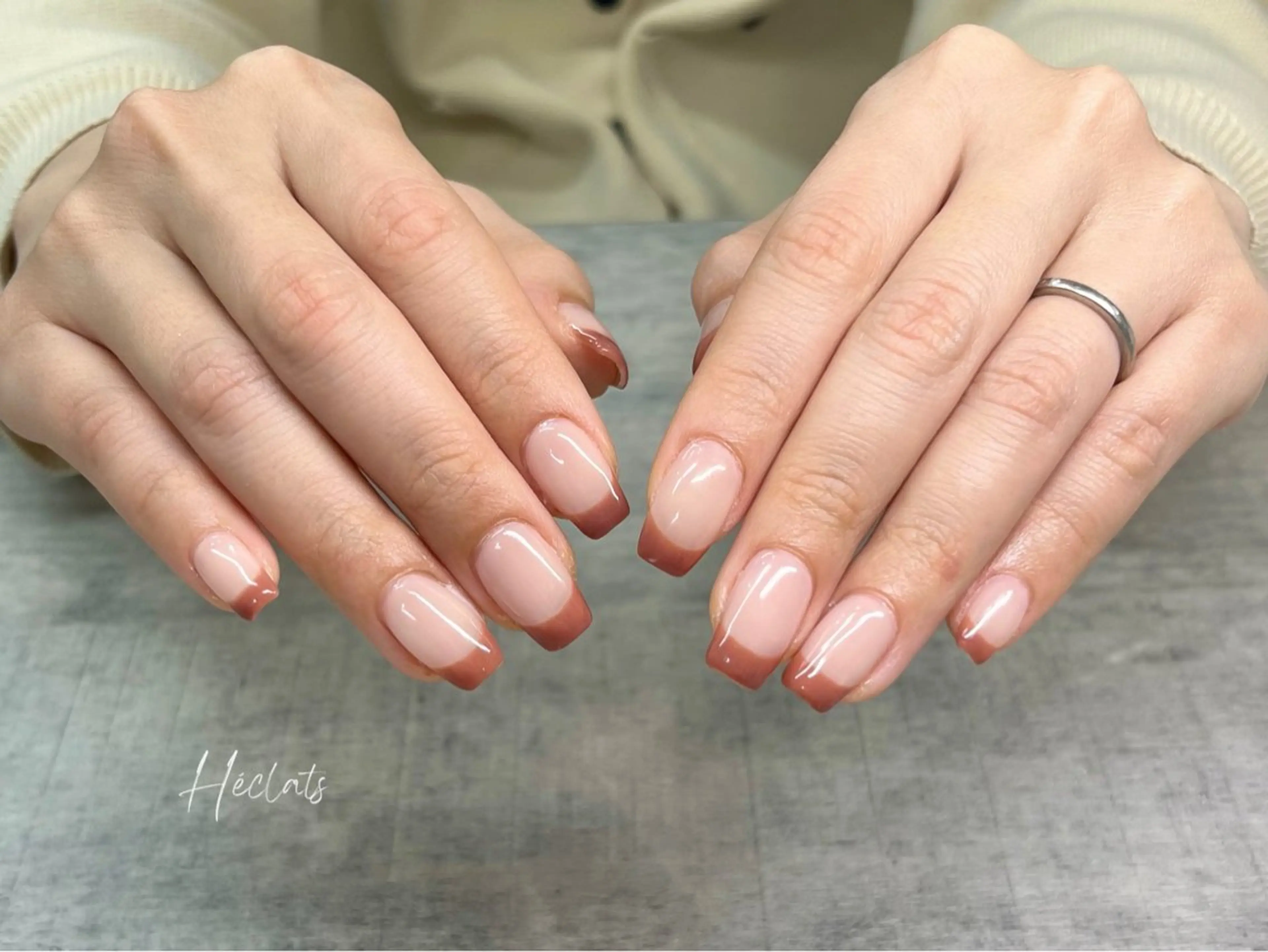 ネイル ハンドネイル ハンドケア Heclats 銀座のネイルデザイン