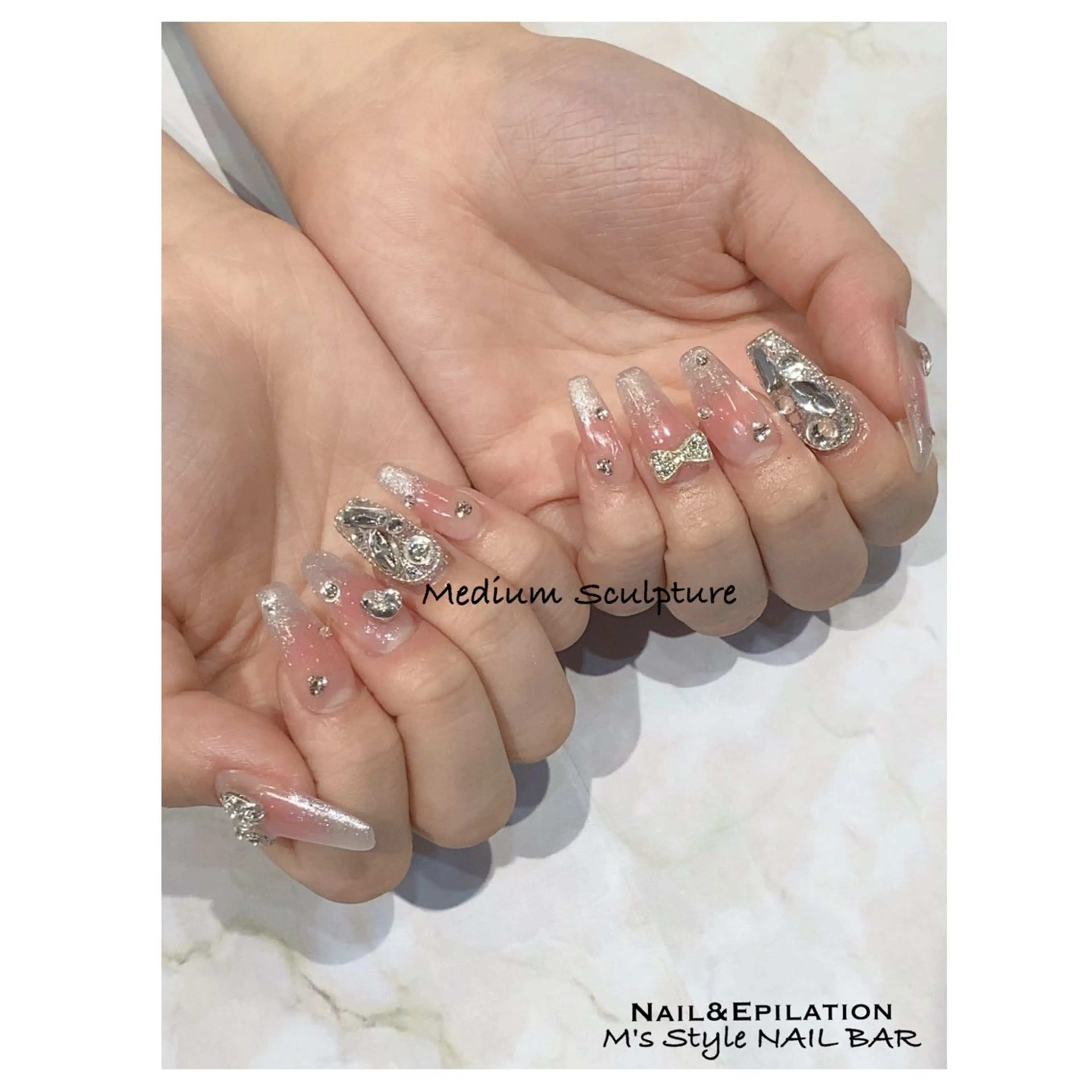ネイル 成人式 フットネイル フレンチネイル ジェルネイル 韓国ネイル ハンドネイル M's Style NAIL BARのネイルデザイン