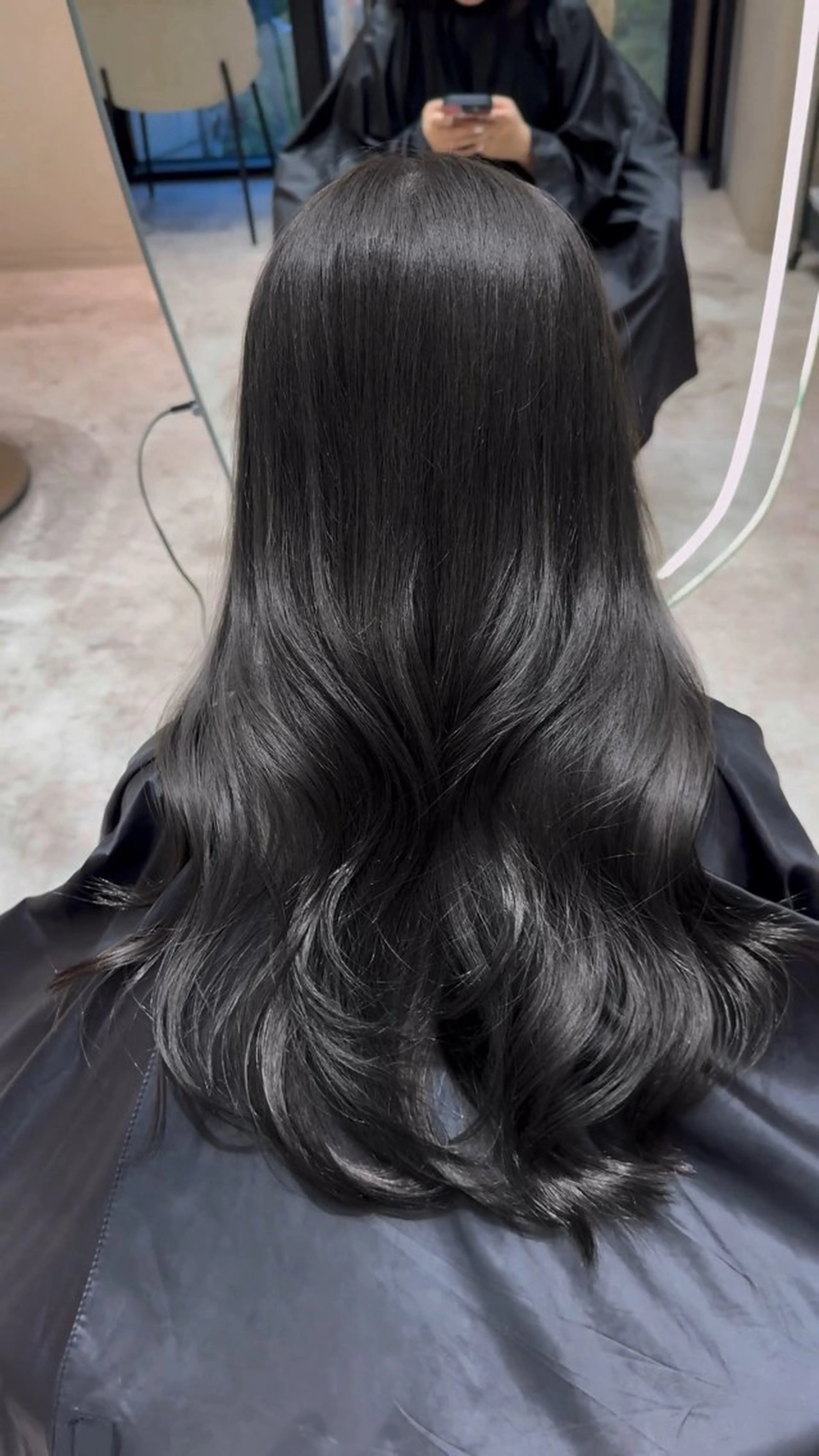 セミロング カット ヘアカラー トリートメント 韓国ヘア/館林美容室 /髪質改善/涼のヘアスタイル