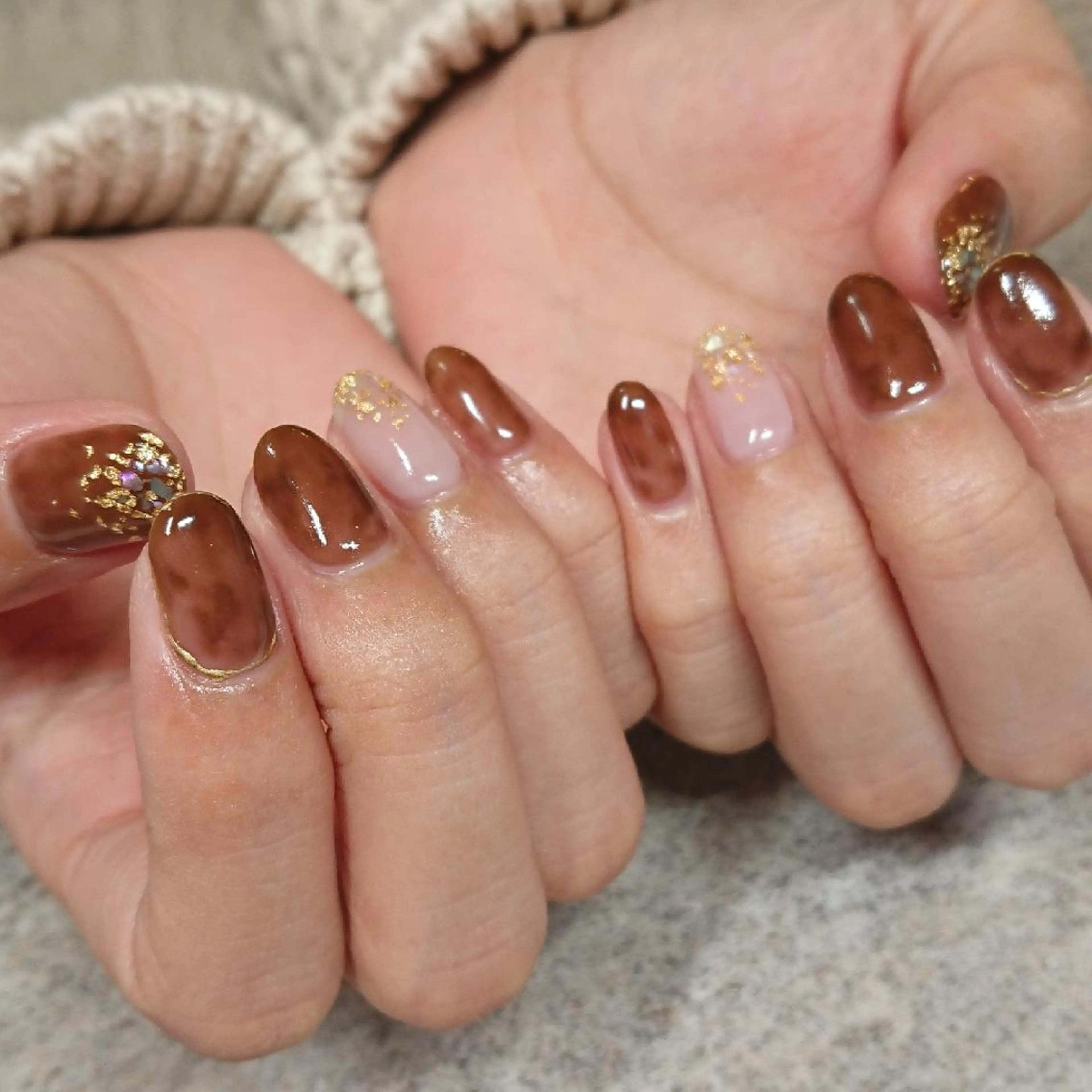 ネイル ジェヌインネイル 河内のネイルデザイン