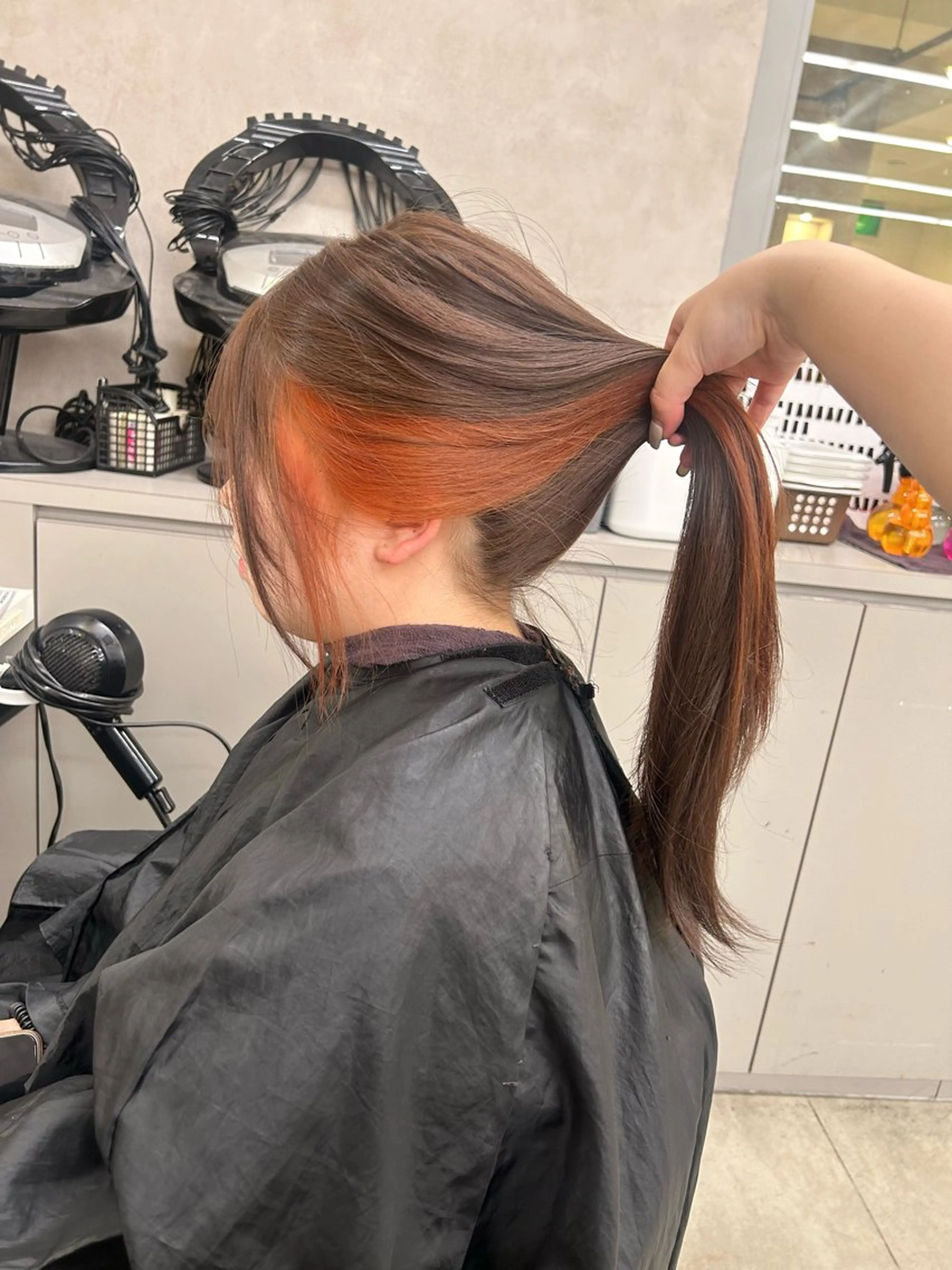 カラー ヘアカラー トリートメント 透明感ベージュ🤎 ナチュラルレイヤーのヘアスタイル