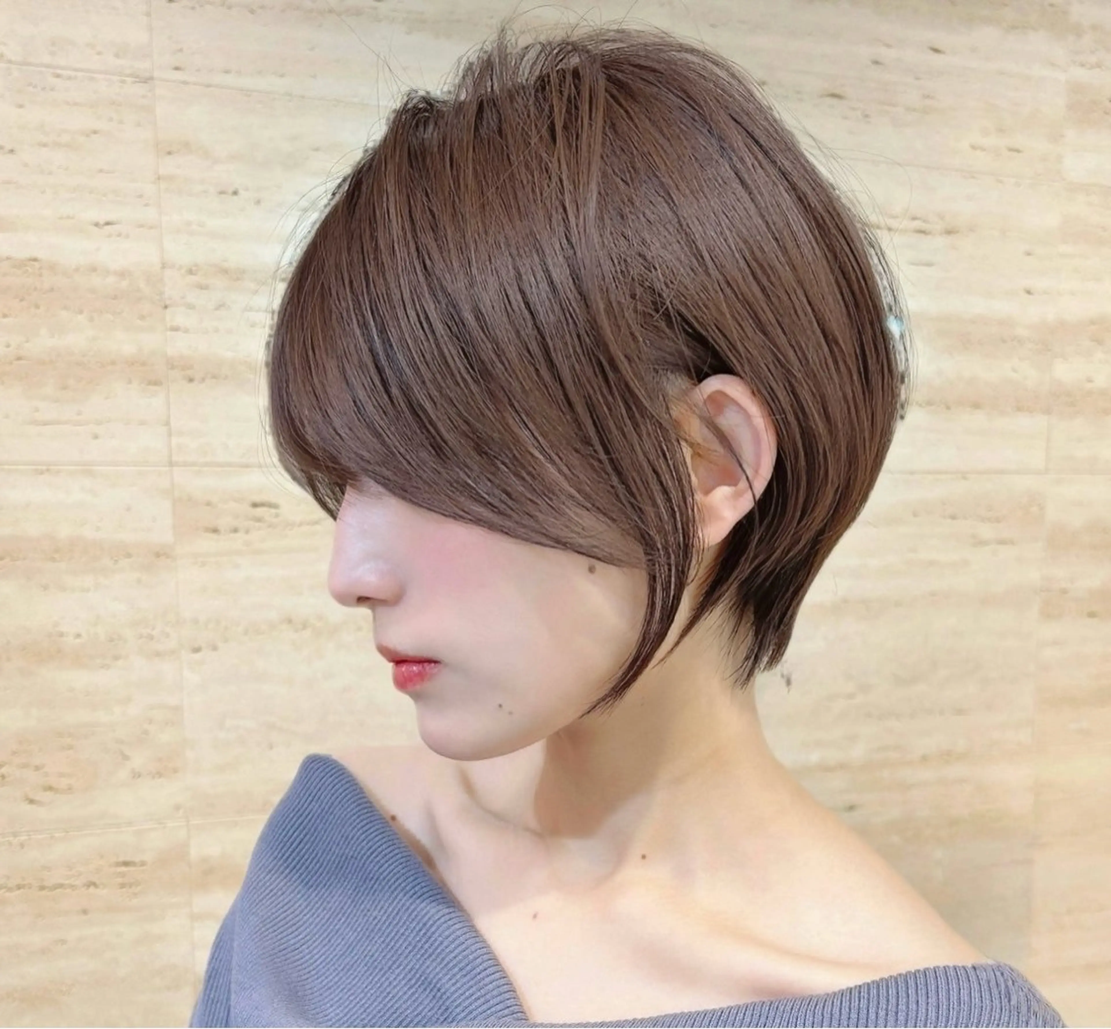 ショート ショートヘア ♥️似合わせボブ/ 縮毛矯正/大和田拓夢のヘアスタイル