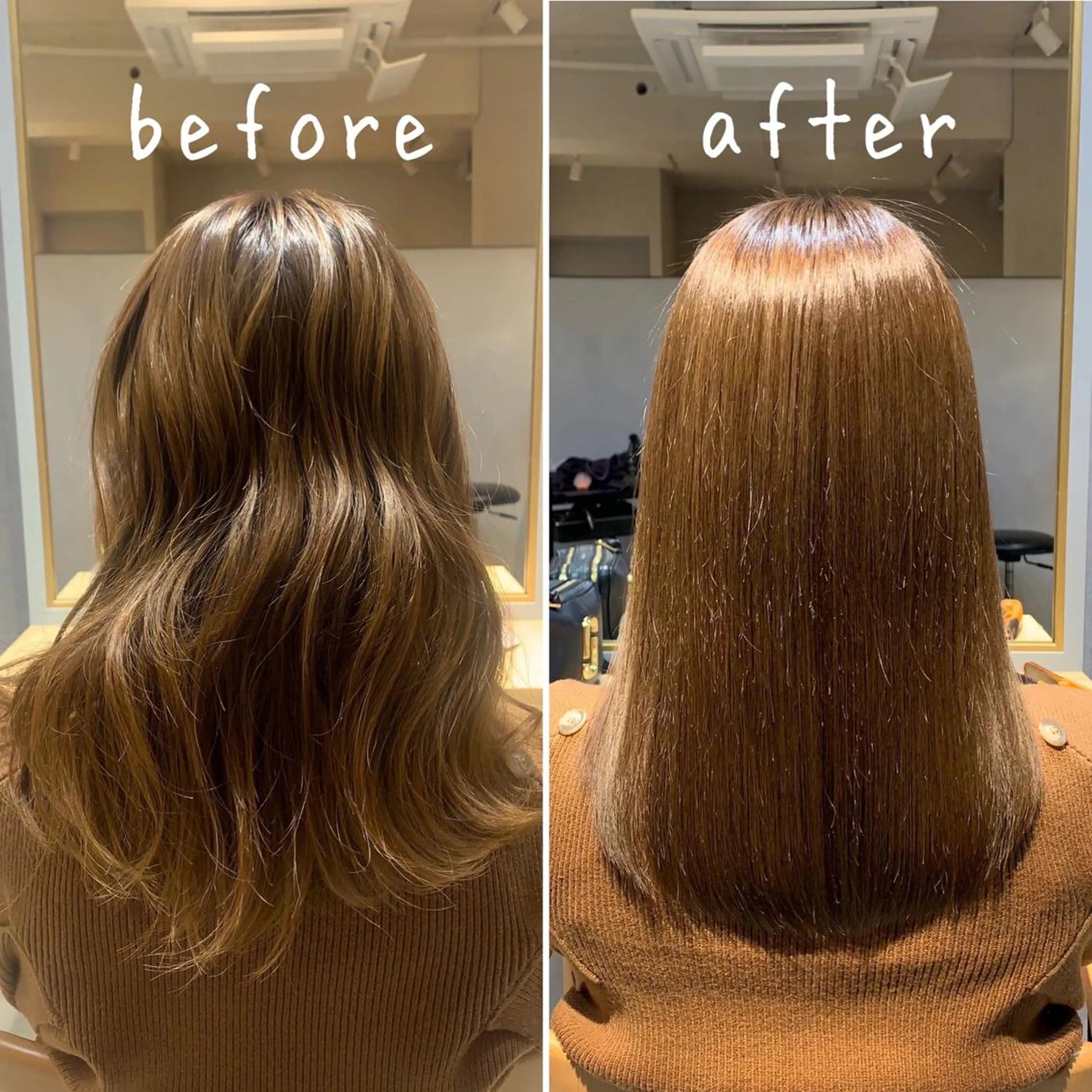 ミディアム ✨髪質改善　美髪✨ 縮毛　井上 大誠のヘアスタイル