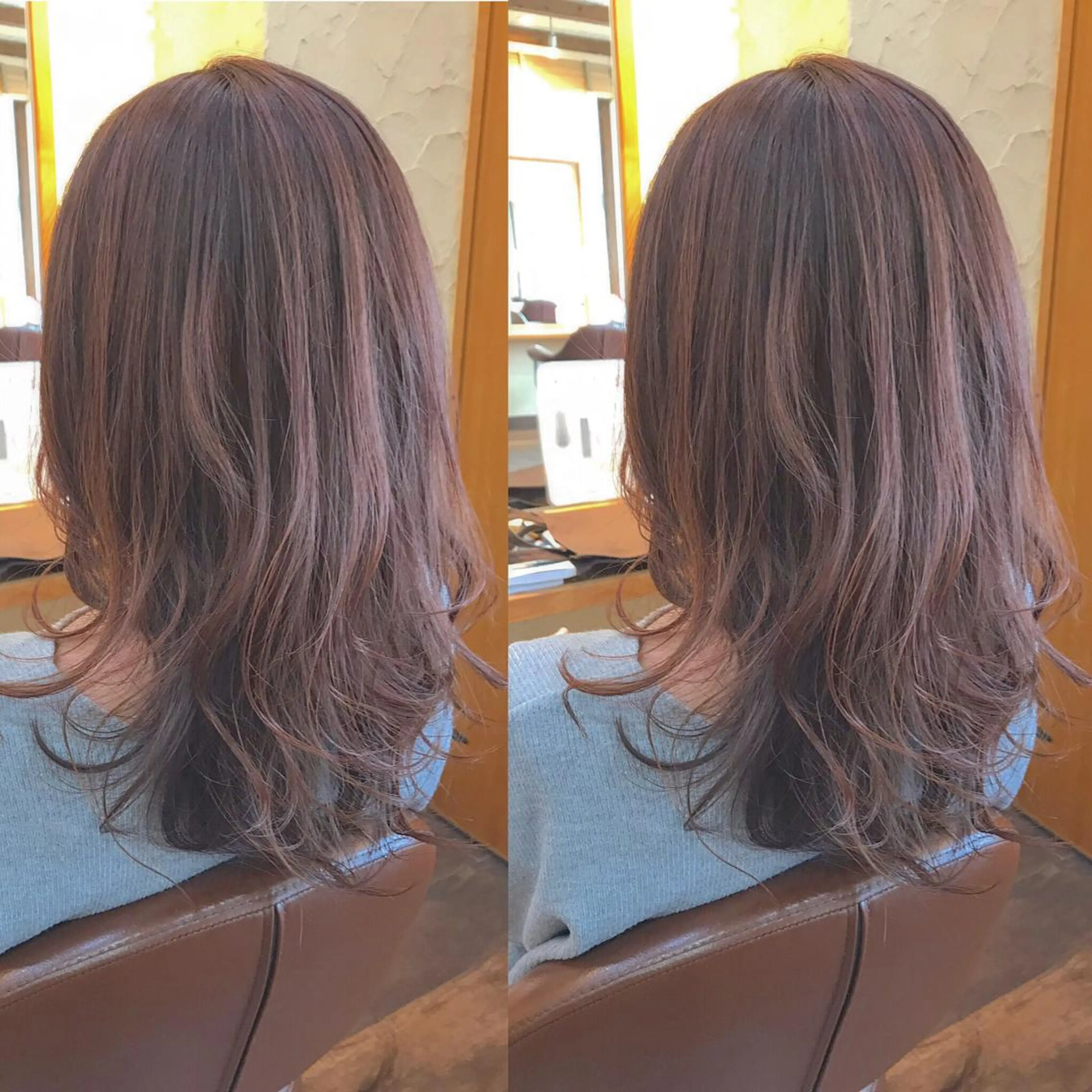 ロング カラー 鎌田 祥江のヘアスタイル