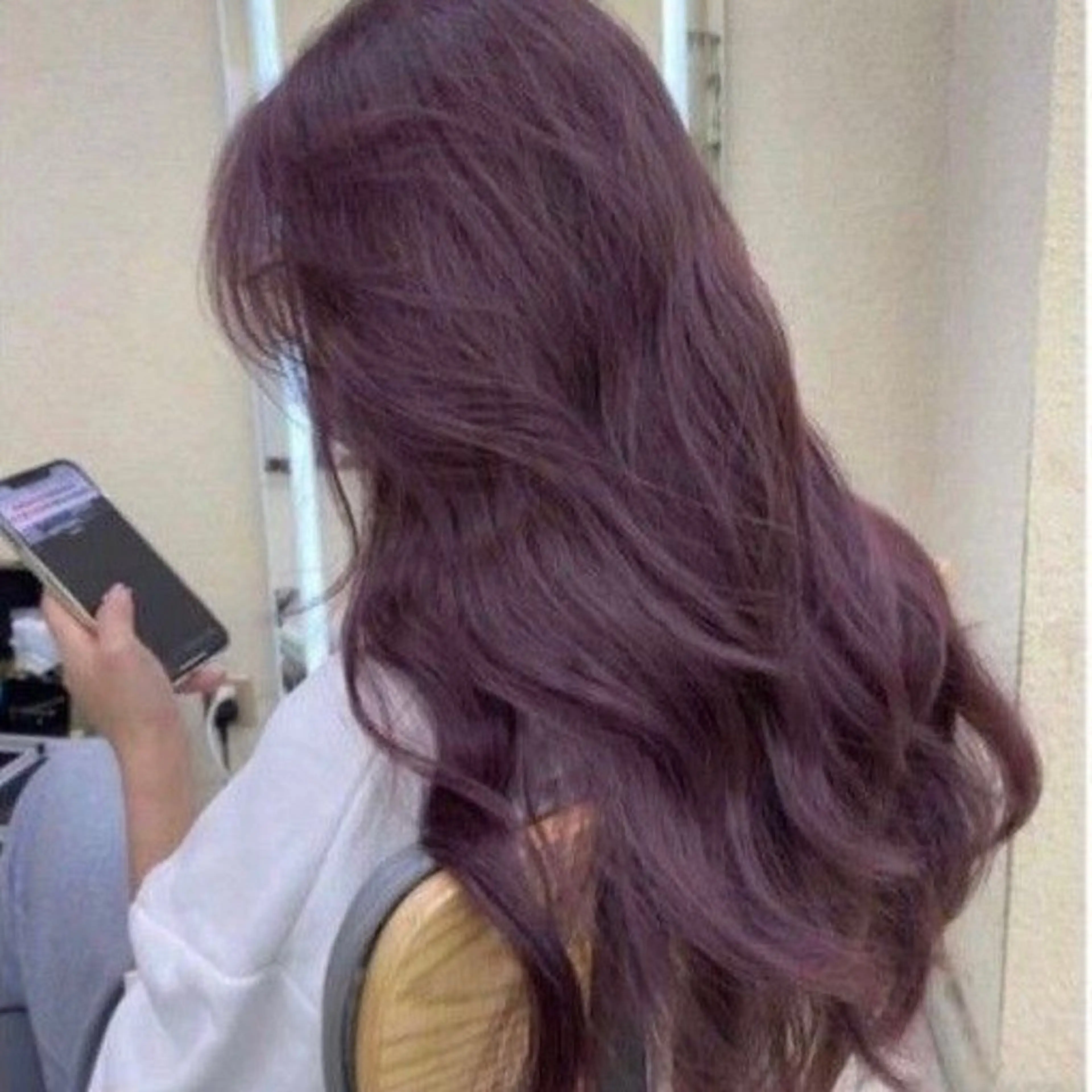 ロング カラー 透明感カラー 顔まわりレイヤー 顔周りカット レイヤーカット ヘアカラー トリートメント nonoka オリーブ/レイヤーのヘアスタイル