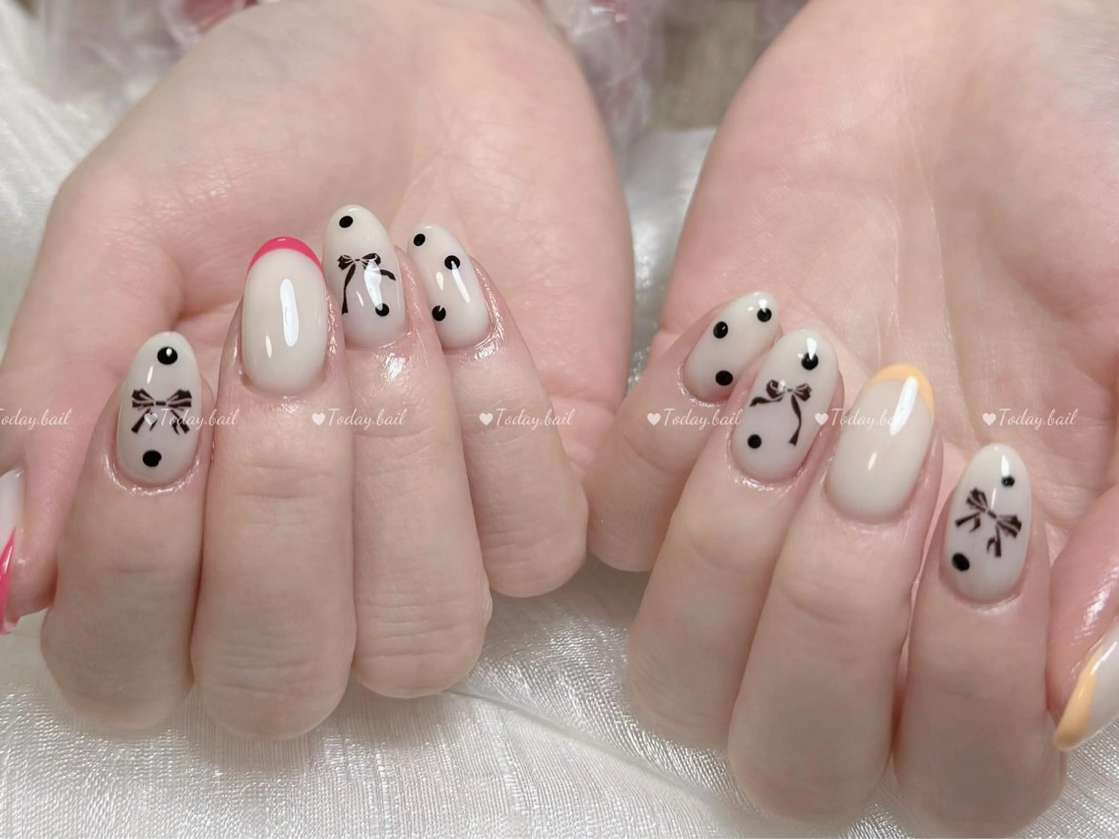 ネイル ハンドネイル 🎀Today nail💅のネイルデザイン