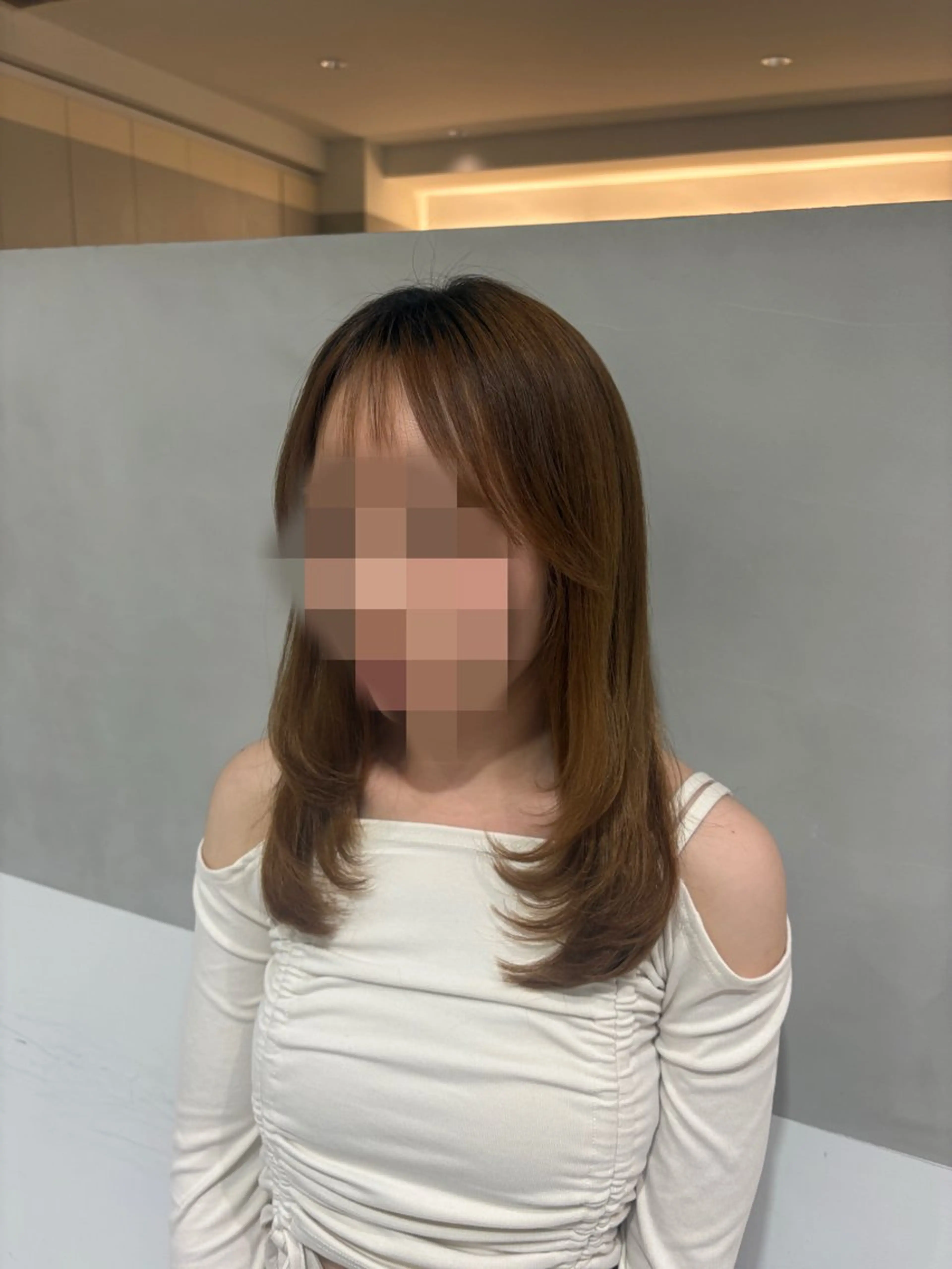 ロング レイヤーカット 似合わせレイヤー 🩶アヤラのヘアスタイル