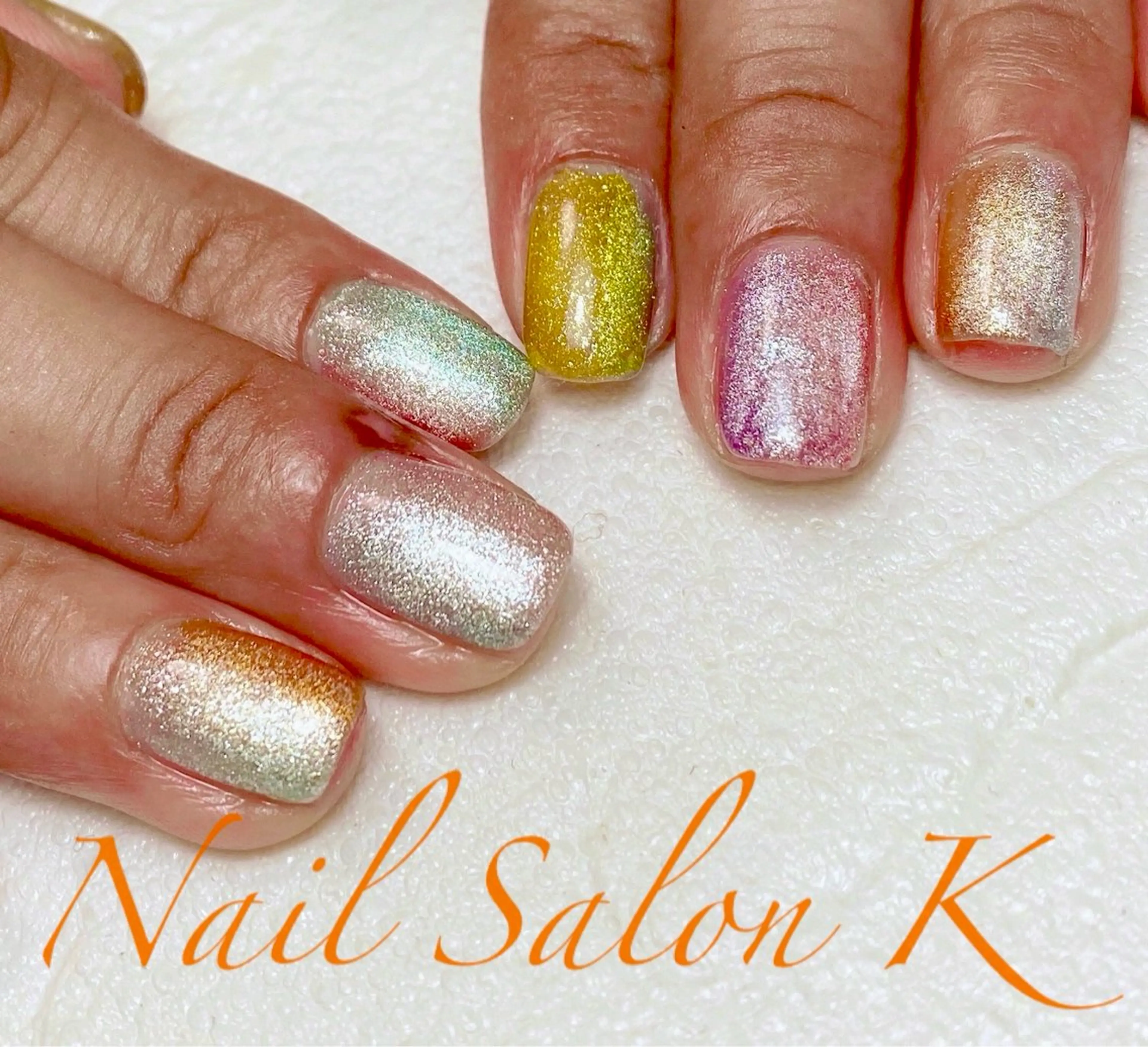 ネイル ハンドネイル Nail Salon K 🧸美爪育成のネイルデザイン