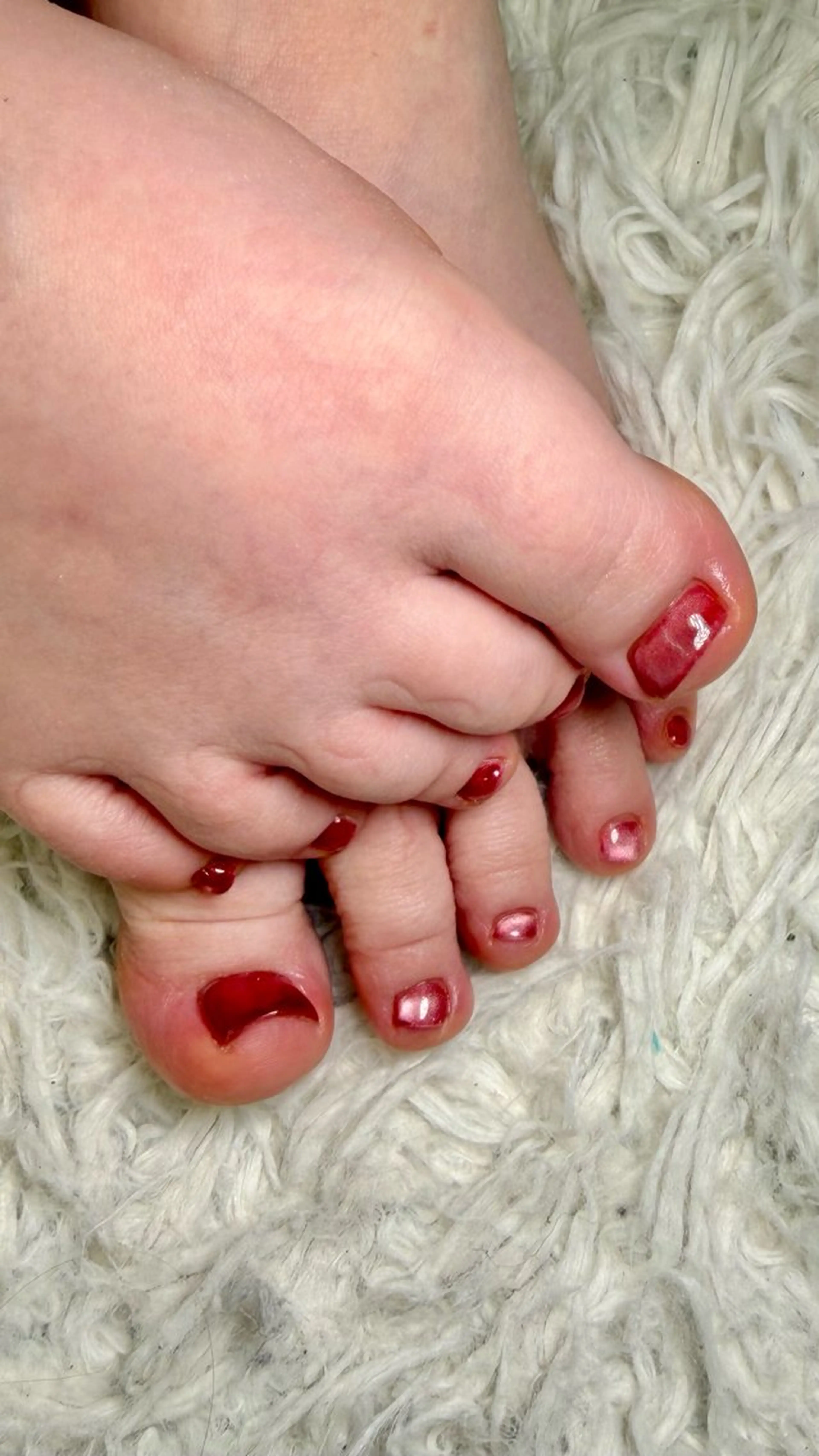 ネイル フットネイル haleyume所属・shino🌟 痛ネイルのネイルデザイン