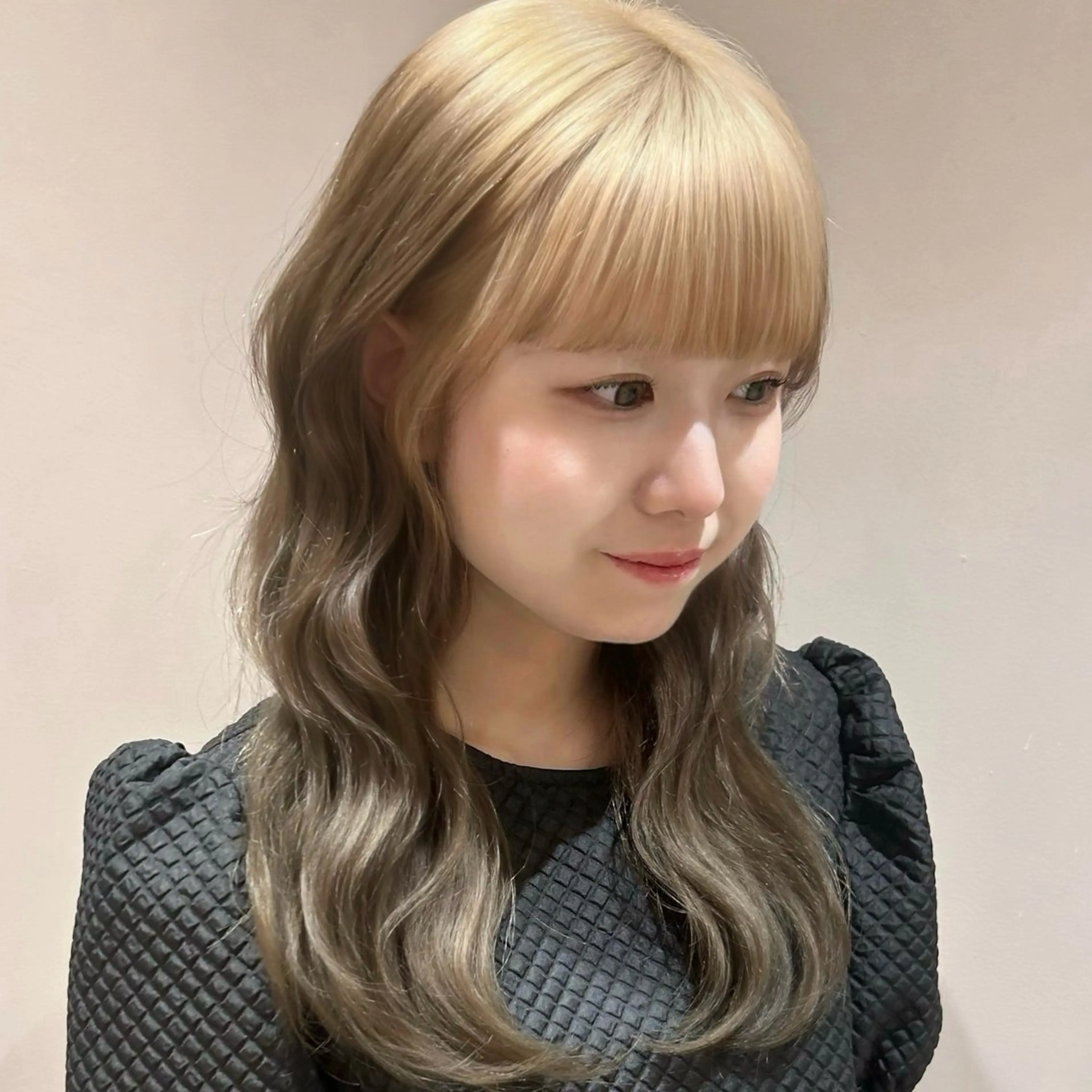 セミロング カラー ヘアカラー トリートメント レイヤー/艶カラー/ Natsuho💞のヘアスタイル