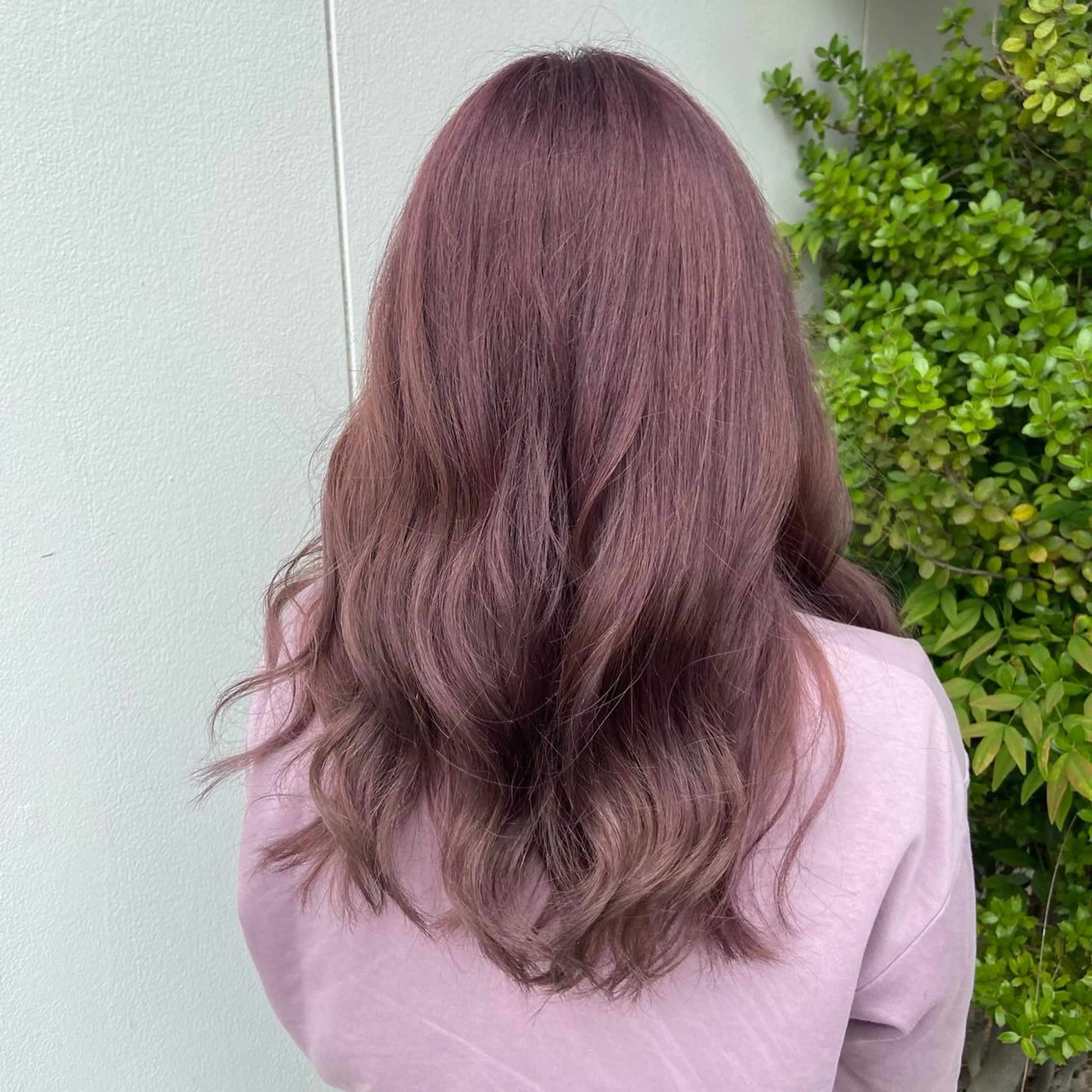 カット+Wカラー+トリートメント　ロング料金(Ｍ+550、Ｌ+1100)⚠️大体3.5時間かかります！の写真