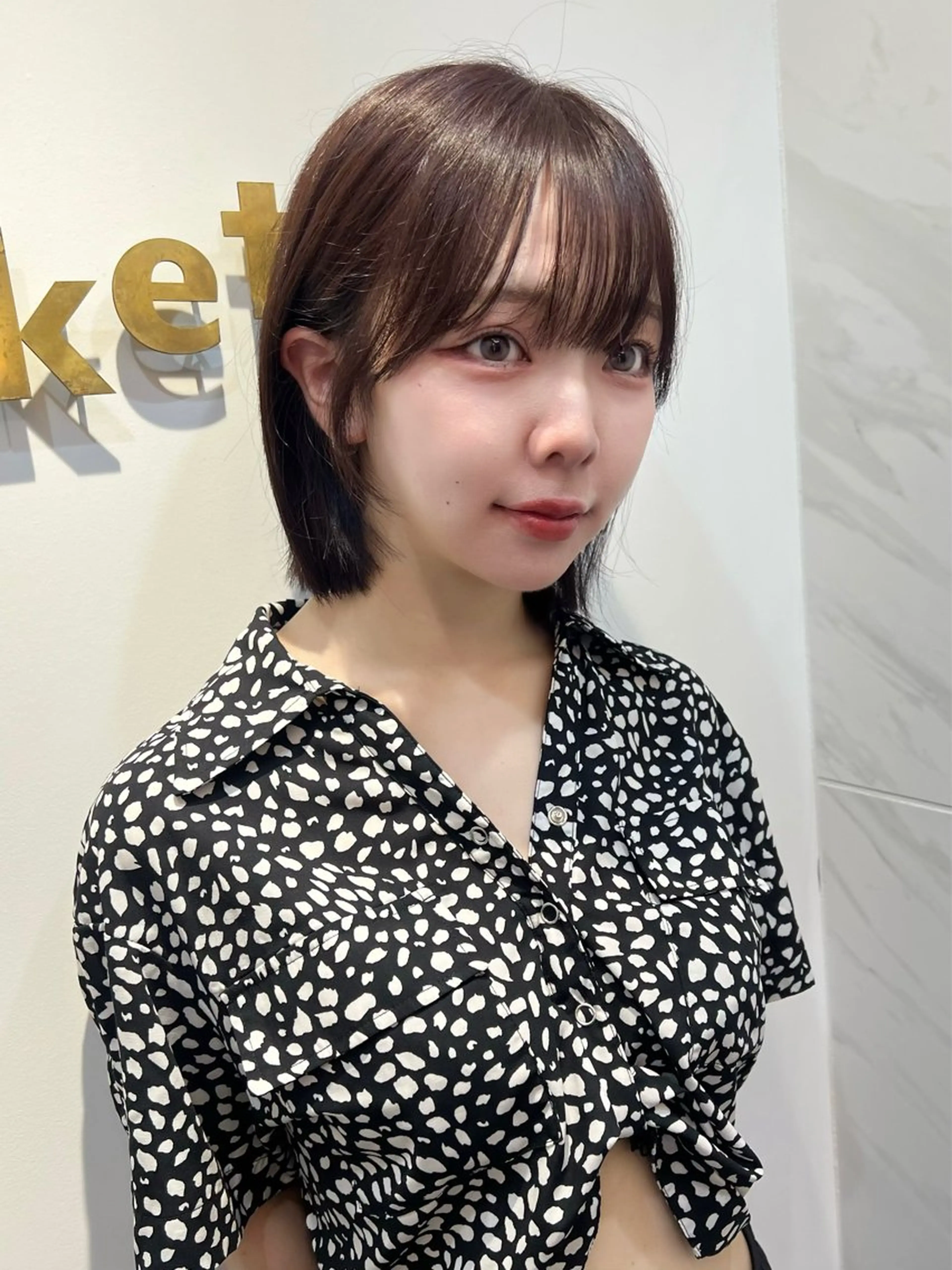 ショート ボブ カット ヘアカラー 🩶レイヤーカット/ さわ🩶のヘアスタイル