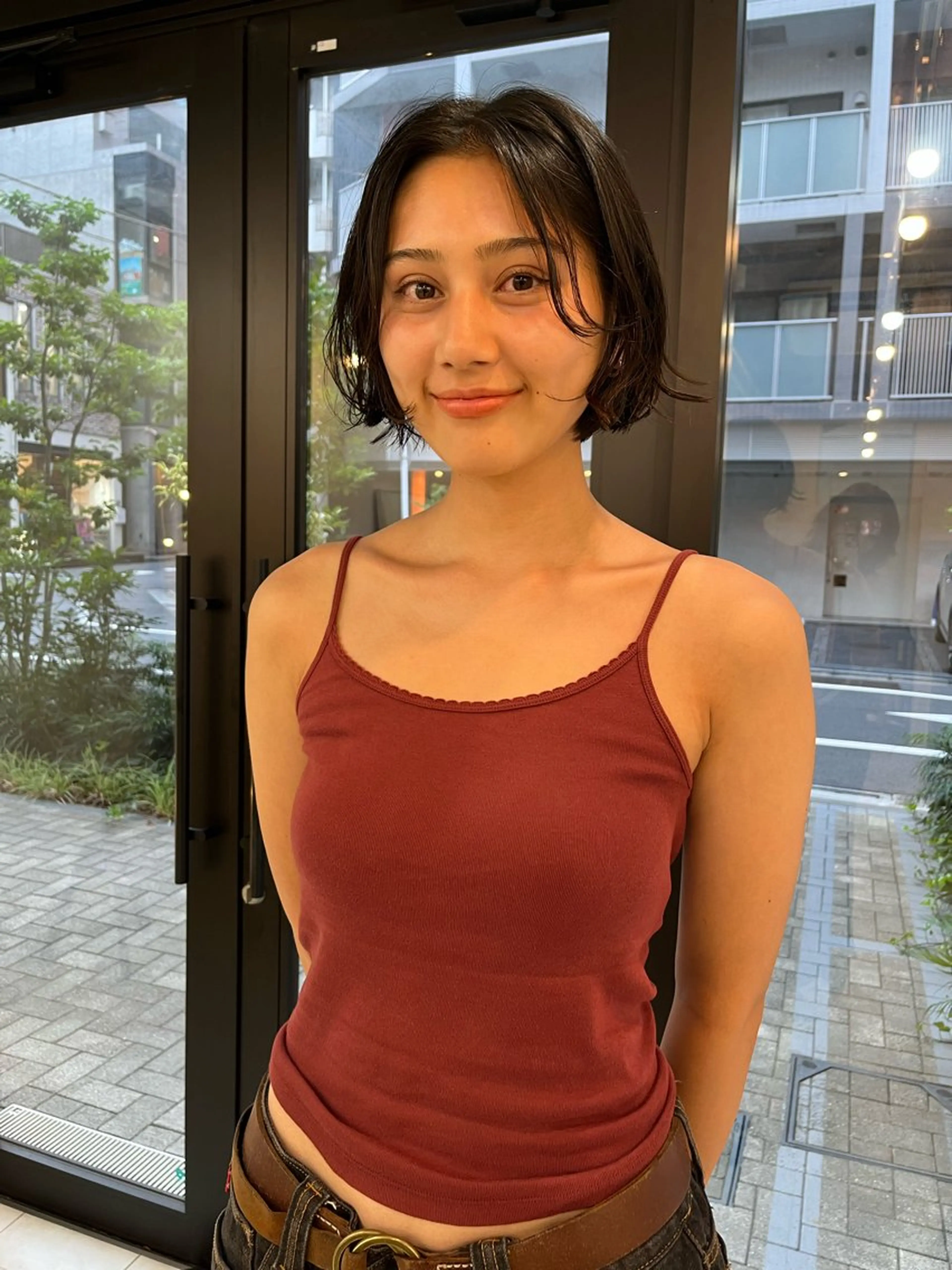 ショート eri kinjoのヘアスタイル