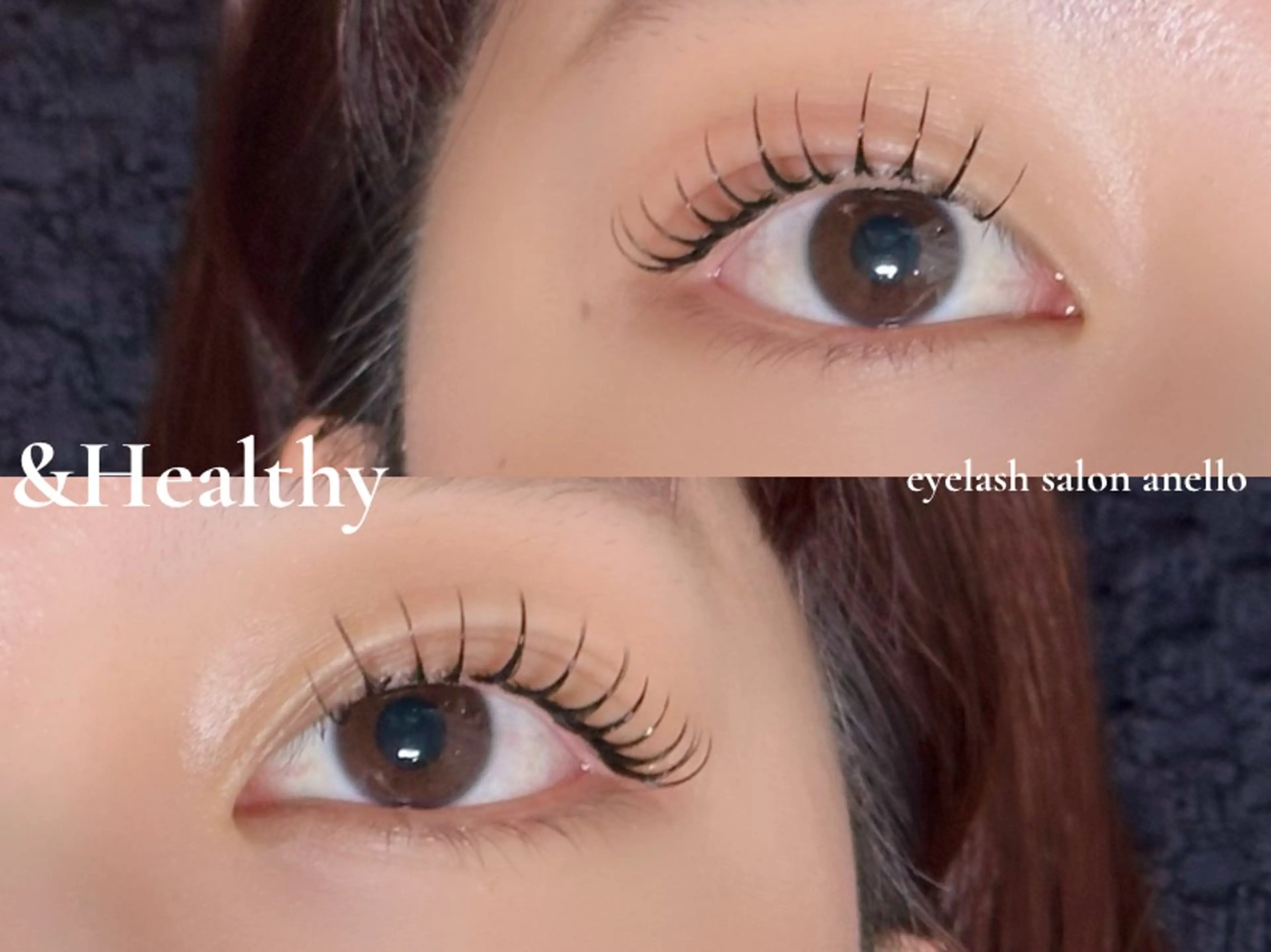 マツエク・マツパ Mina .anelloのマツエク・マツパデザイン