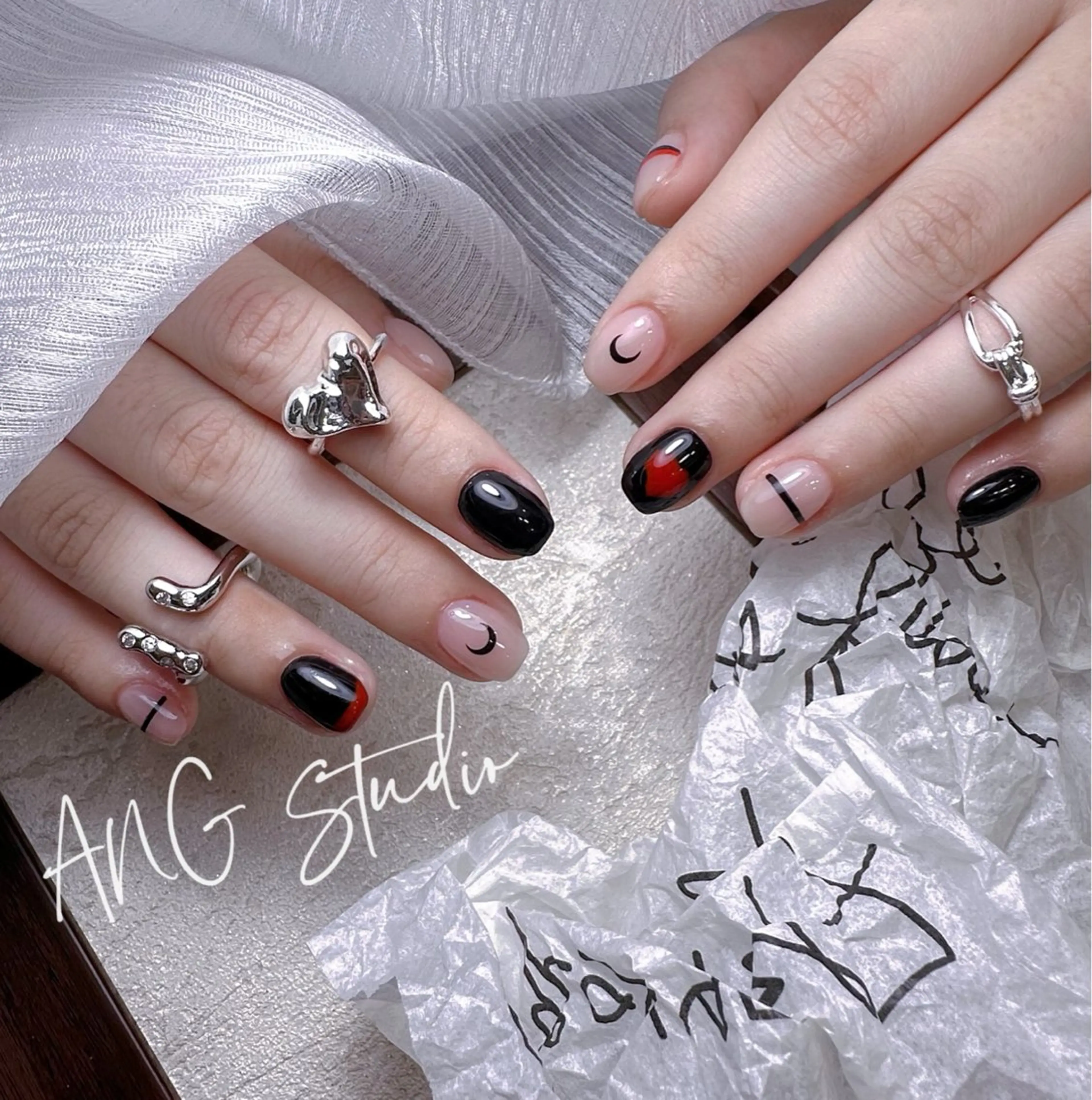 ネイル ハンドネイル ハンドケア ANG Studioのネイルデザイン