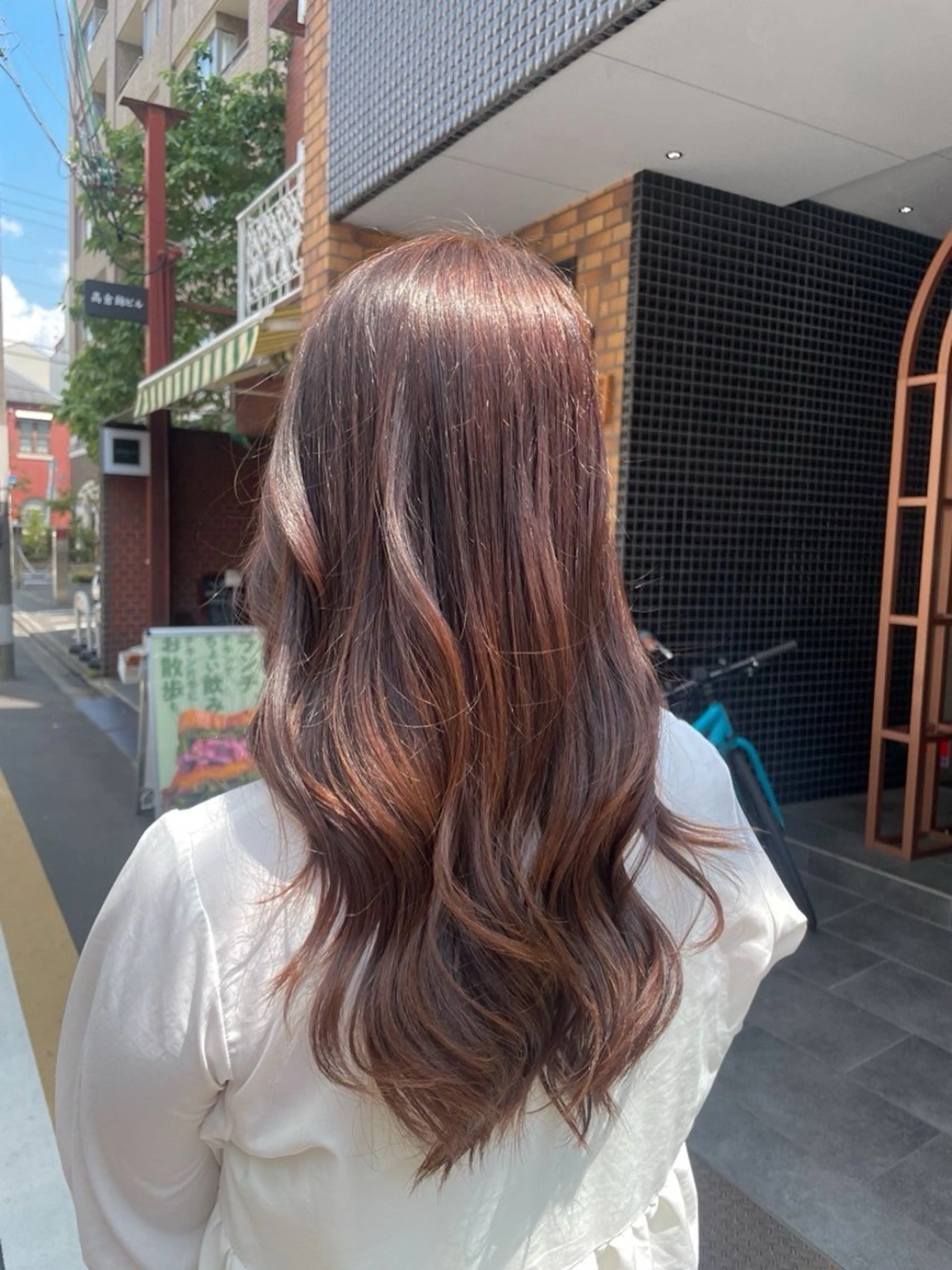 ロング カラー OXCREATION Hinaのヘアスタイル