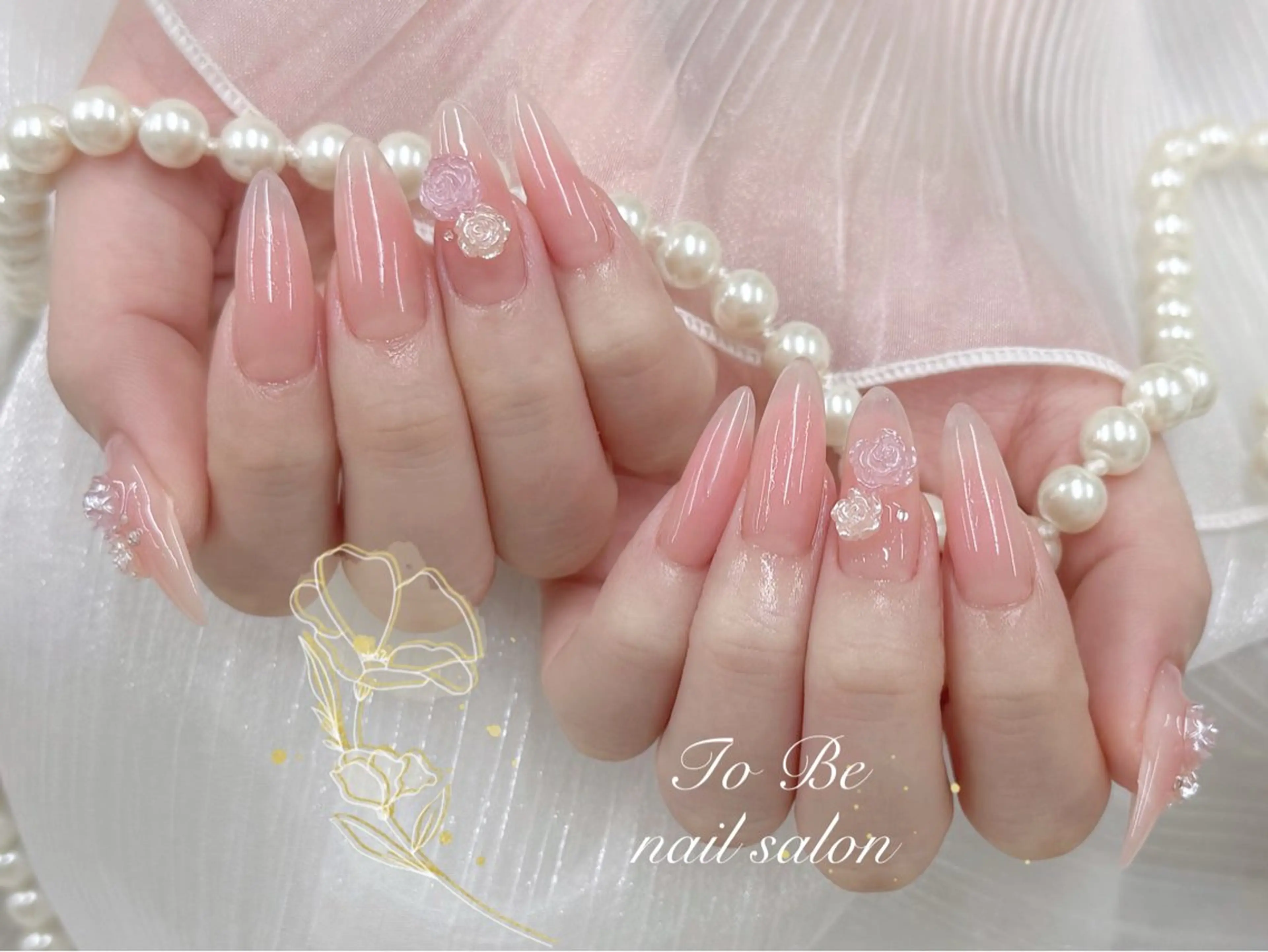 ネイル ハンドネイル Nail Salon To Be珈月のネイルデザイン
