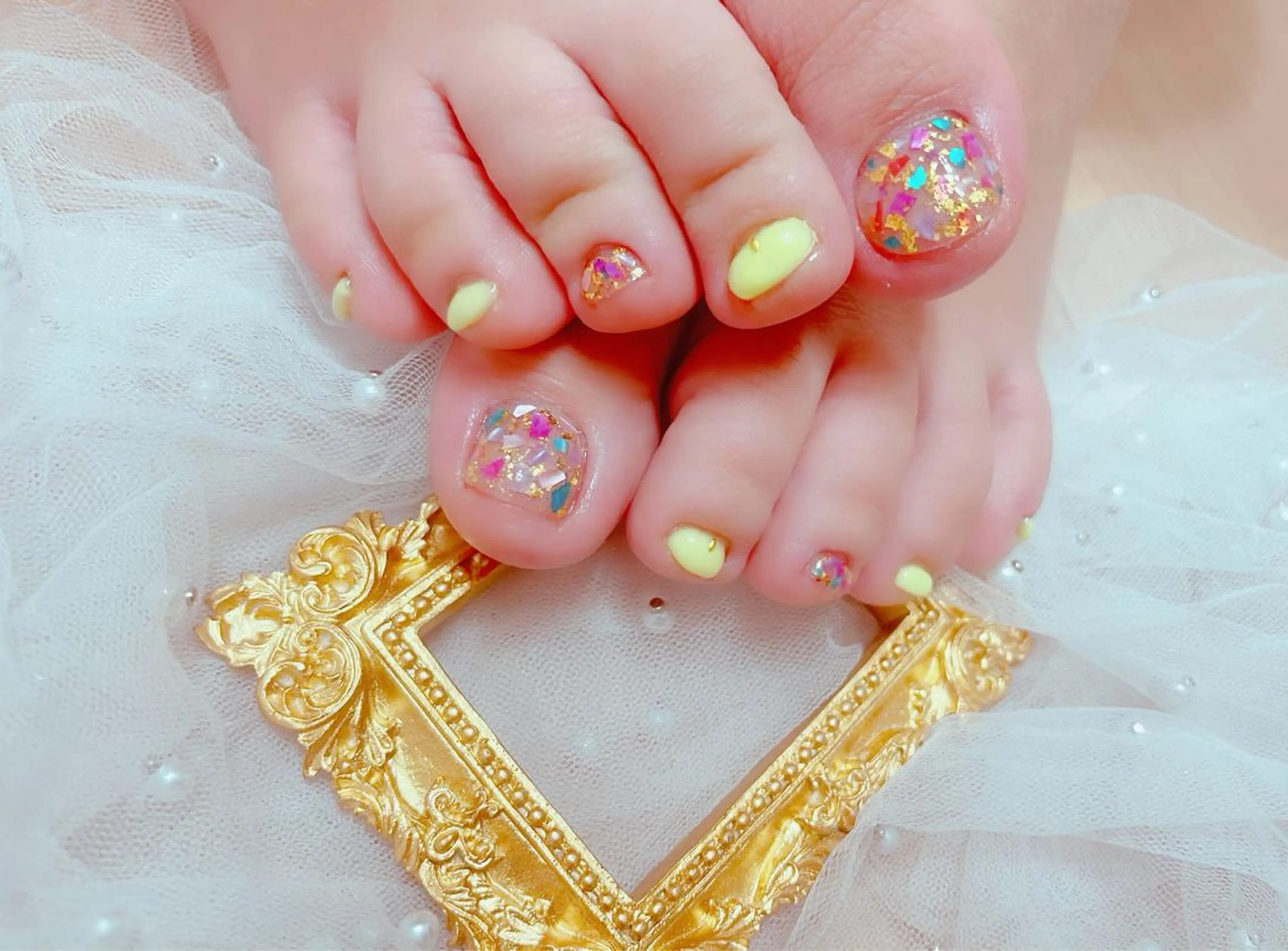 ネイル マジック ミラーのネイルデザイン