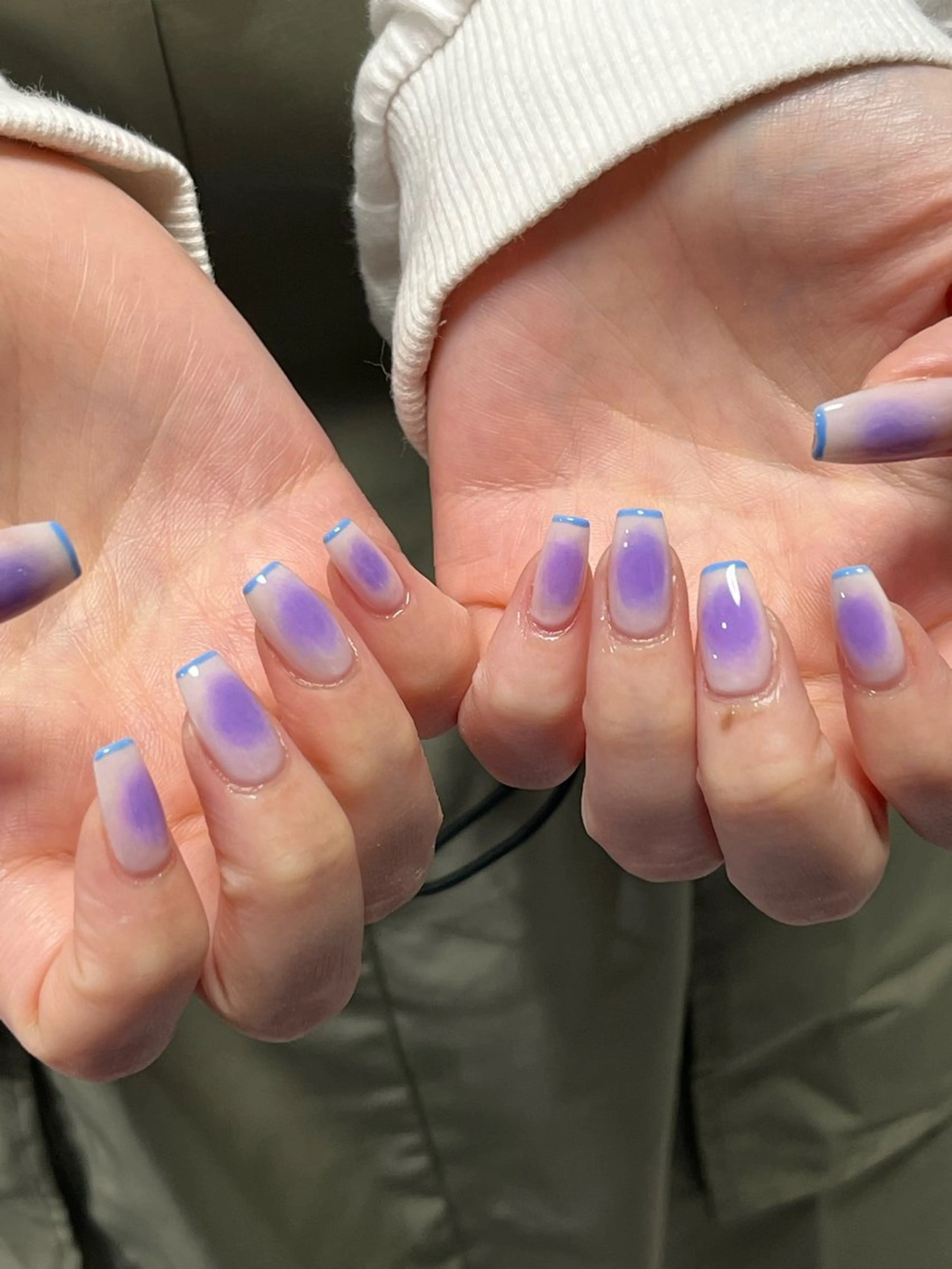 ネイル チークネイル フレンチネイル ハンドネイル NailByua 武蔵新城徒歩4分のネイルデザイン