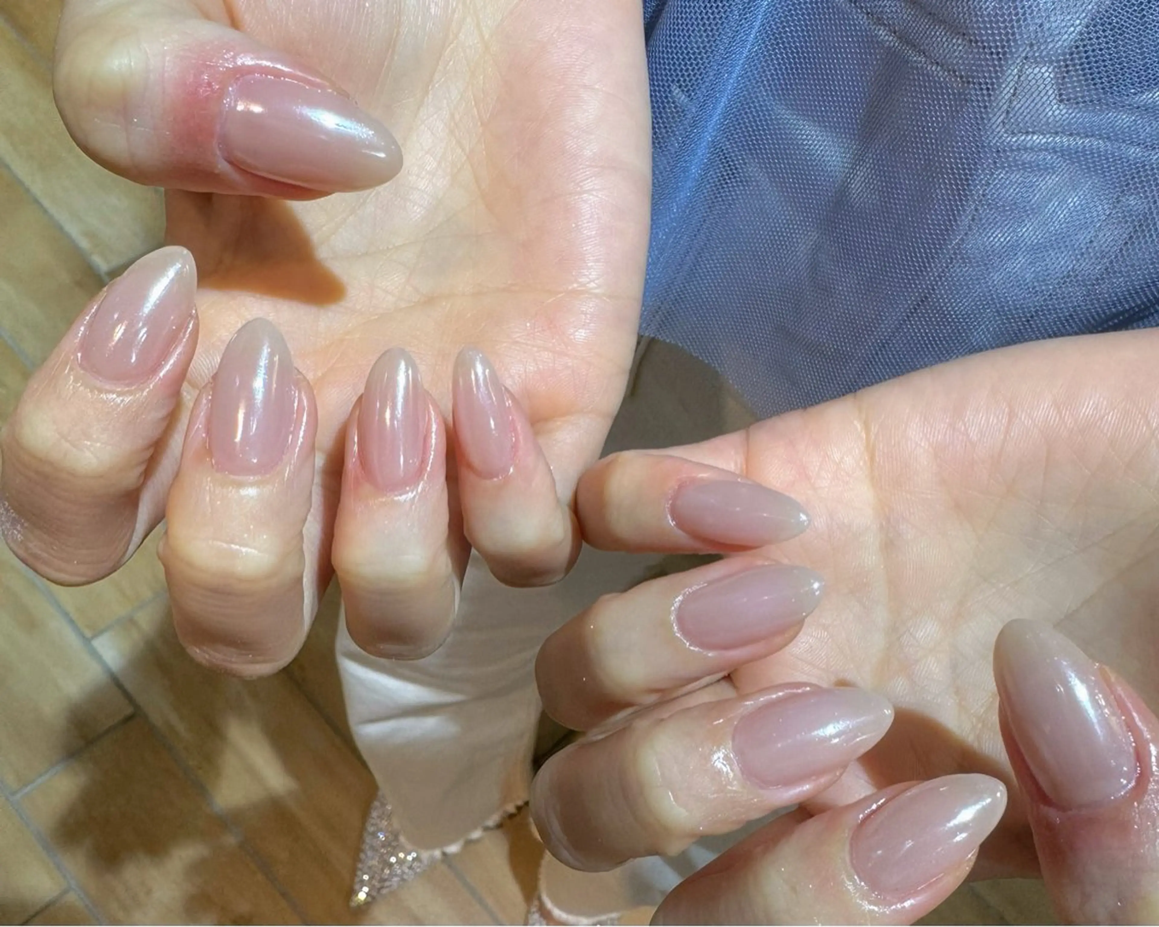 ネイル オーロラネイル 🌺🌴N. Rita🥥のネイルデザイン