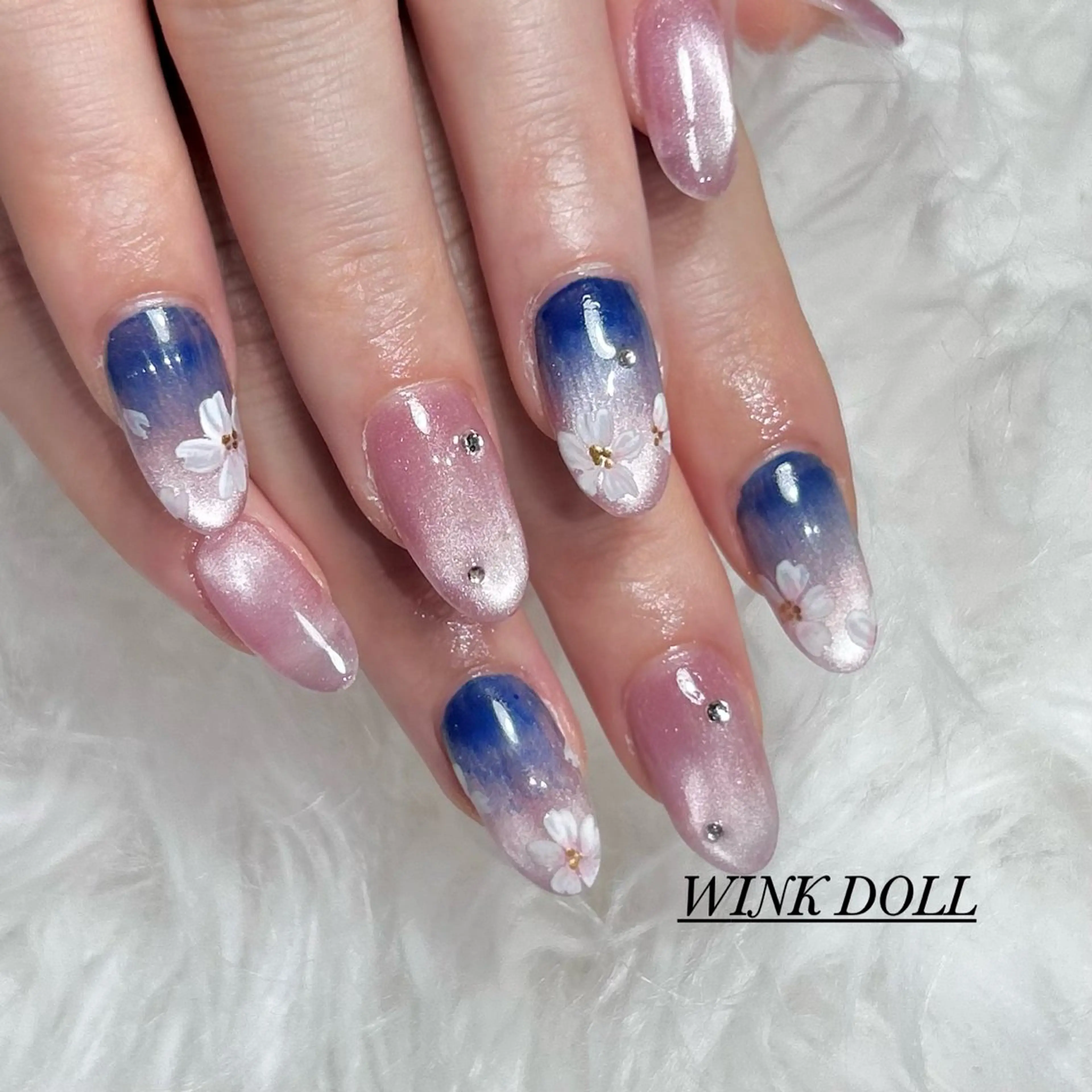 ネイル ハンドネイル WINK DOLL 🌹MIRAIのネイルデザイン