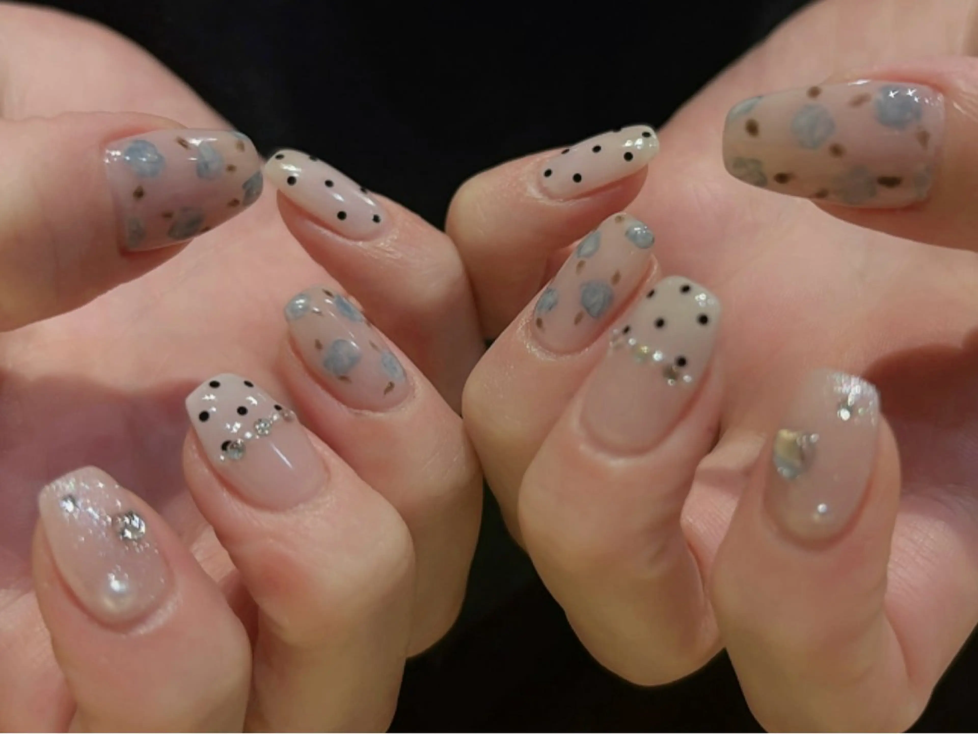 ネイル ハンドネイル 【Zina京都駅前】 きぬがわ らむのネイルデザイン