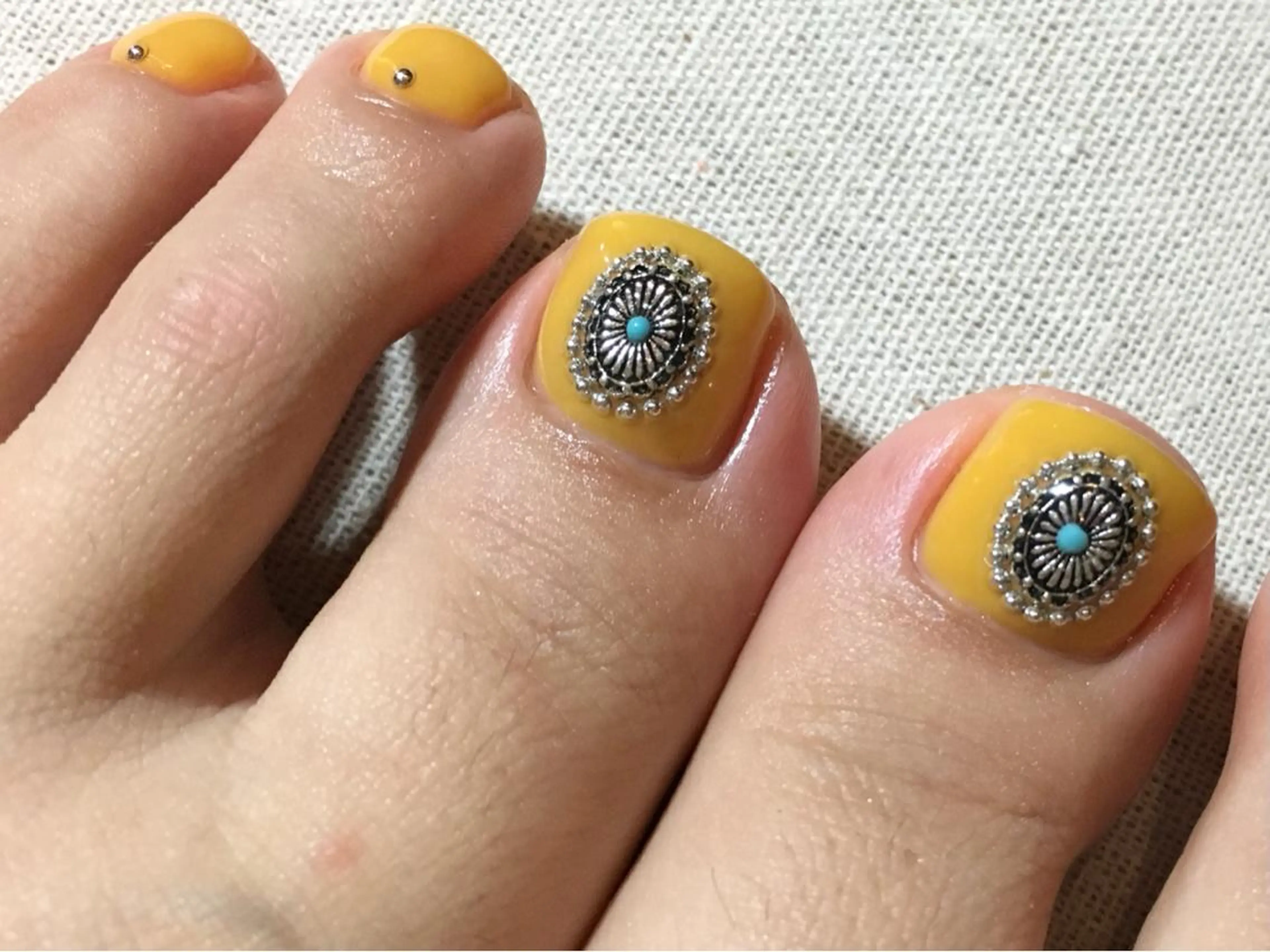 ネイル フットネイル 山田 貴子のネイルデザイン