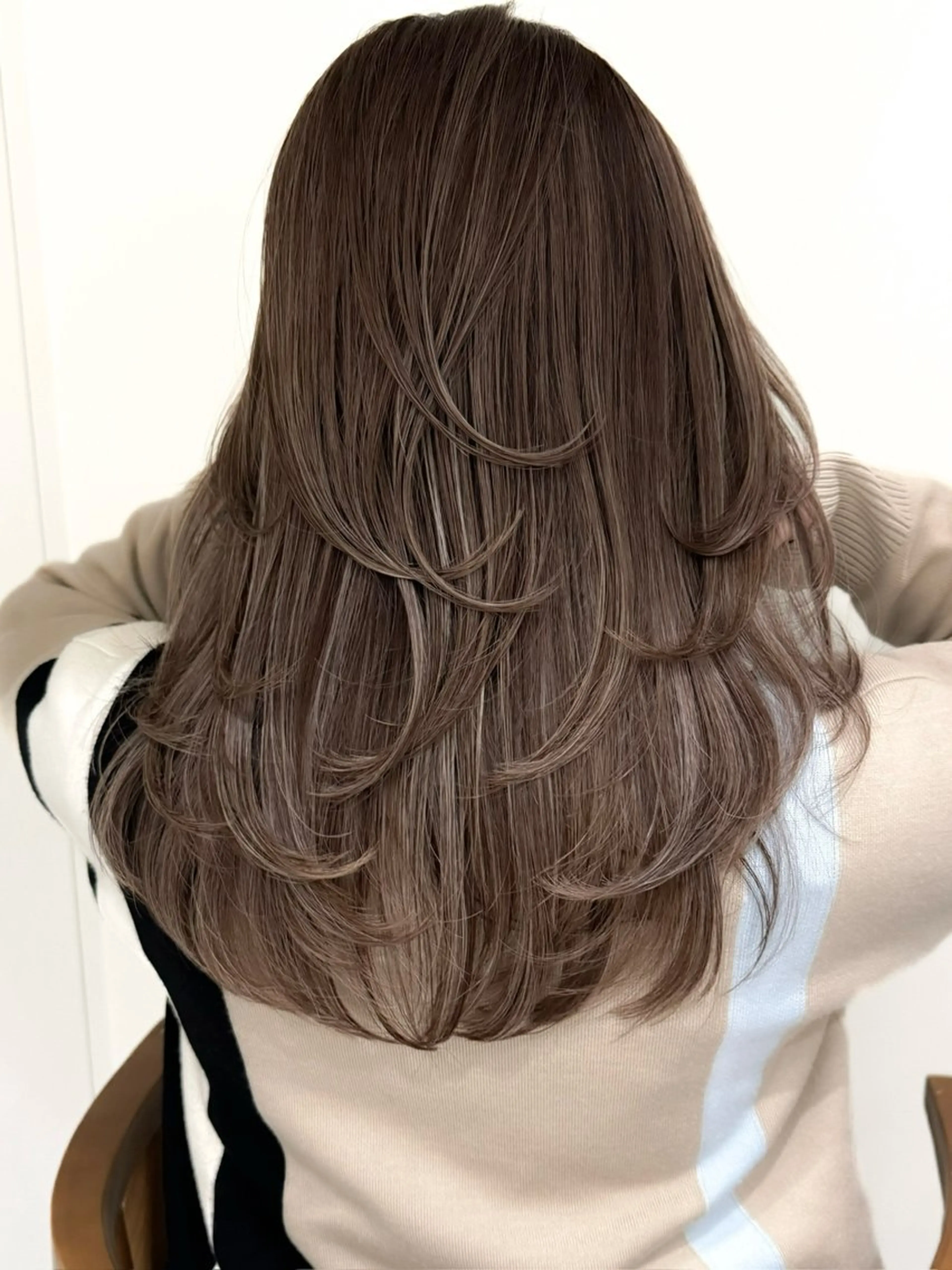 カラー ヘアカラー トリートメント 表参道/レイヤー カット/ryoのヘアスタイル