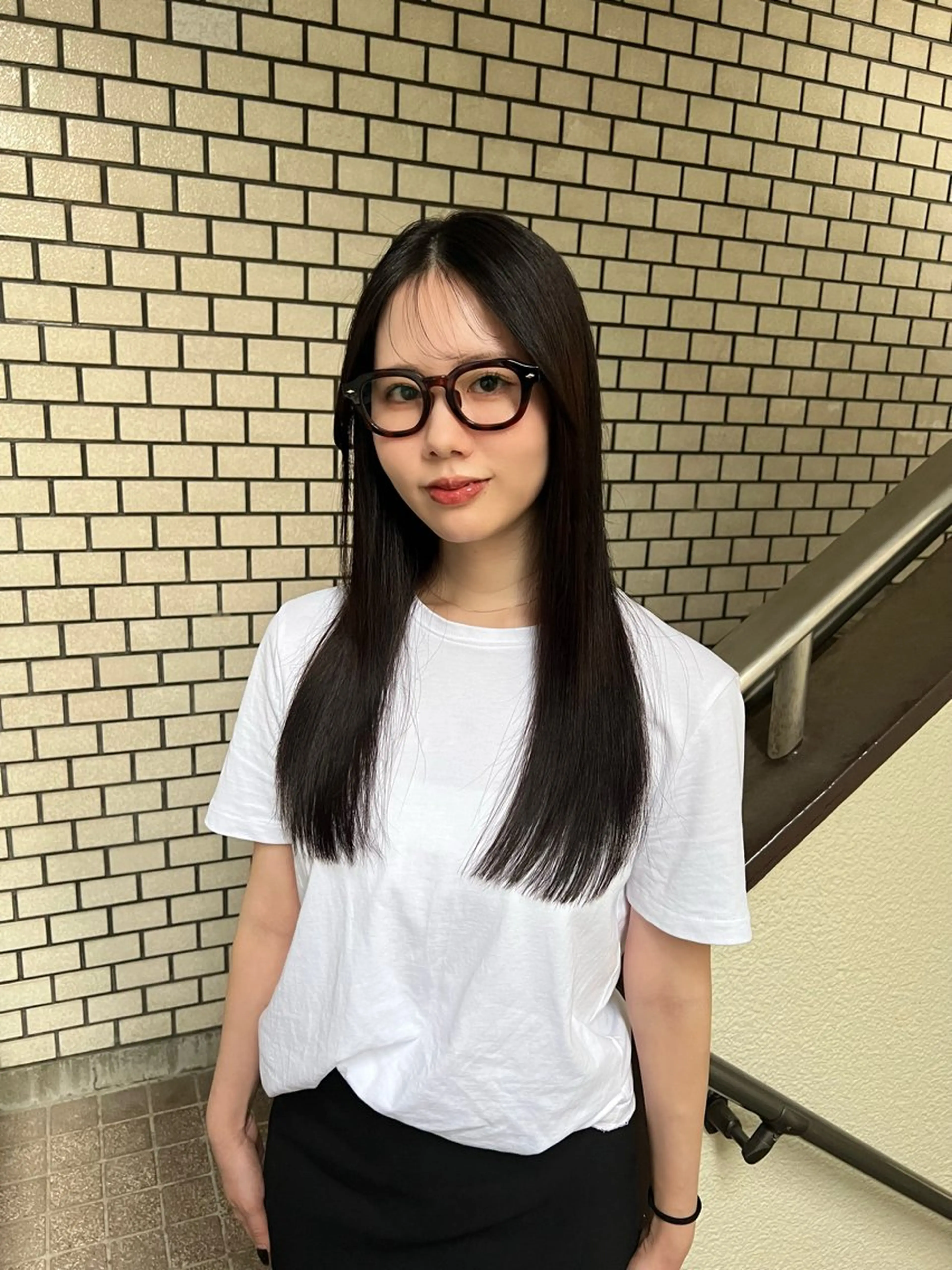 ロング まろやか透明感カラー ♡MANAのヘアスタイル