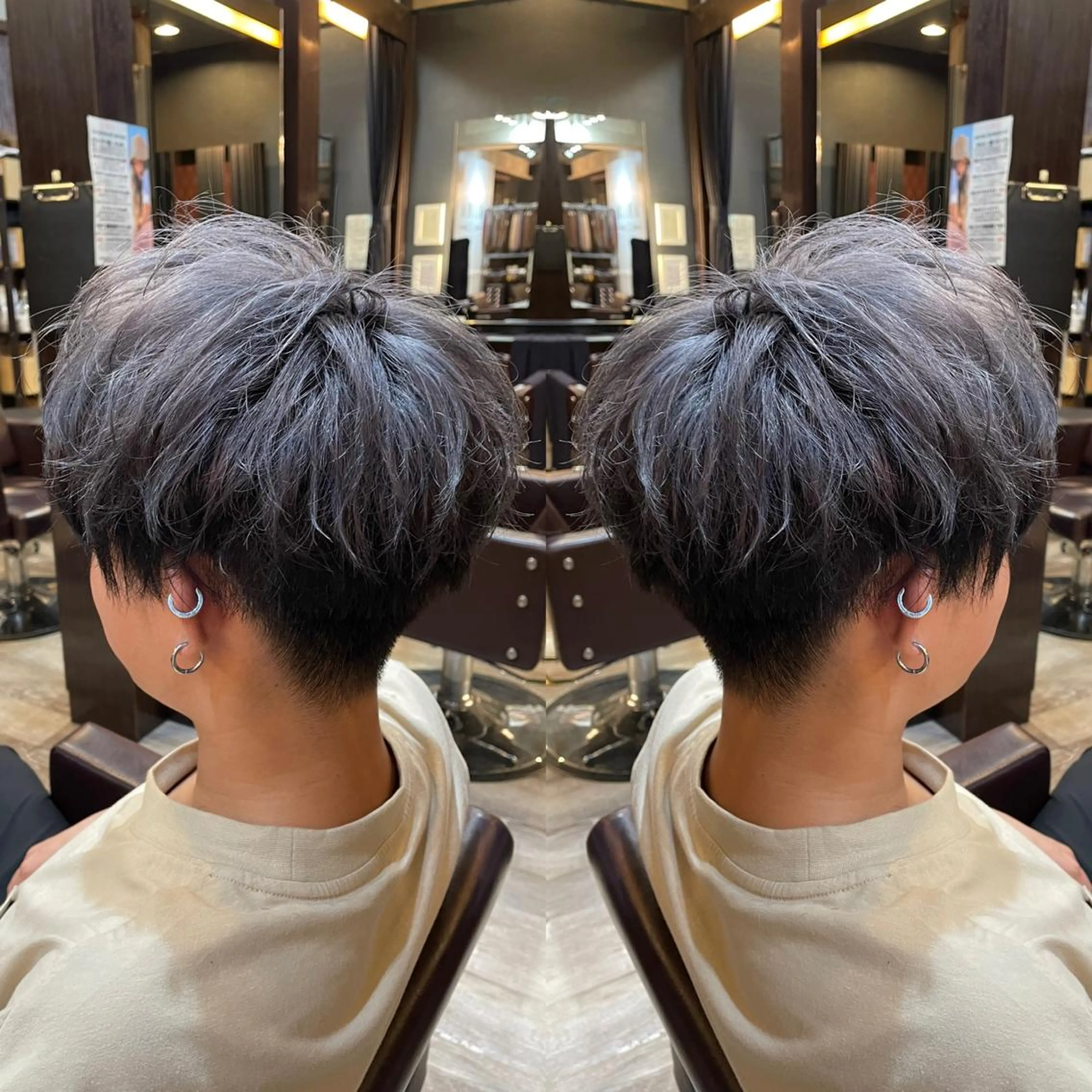 メンズ KIRA✩.*˚小川 仁美のヘアスタイル