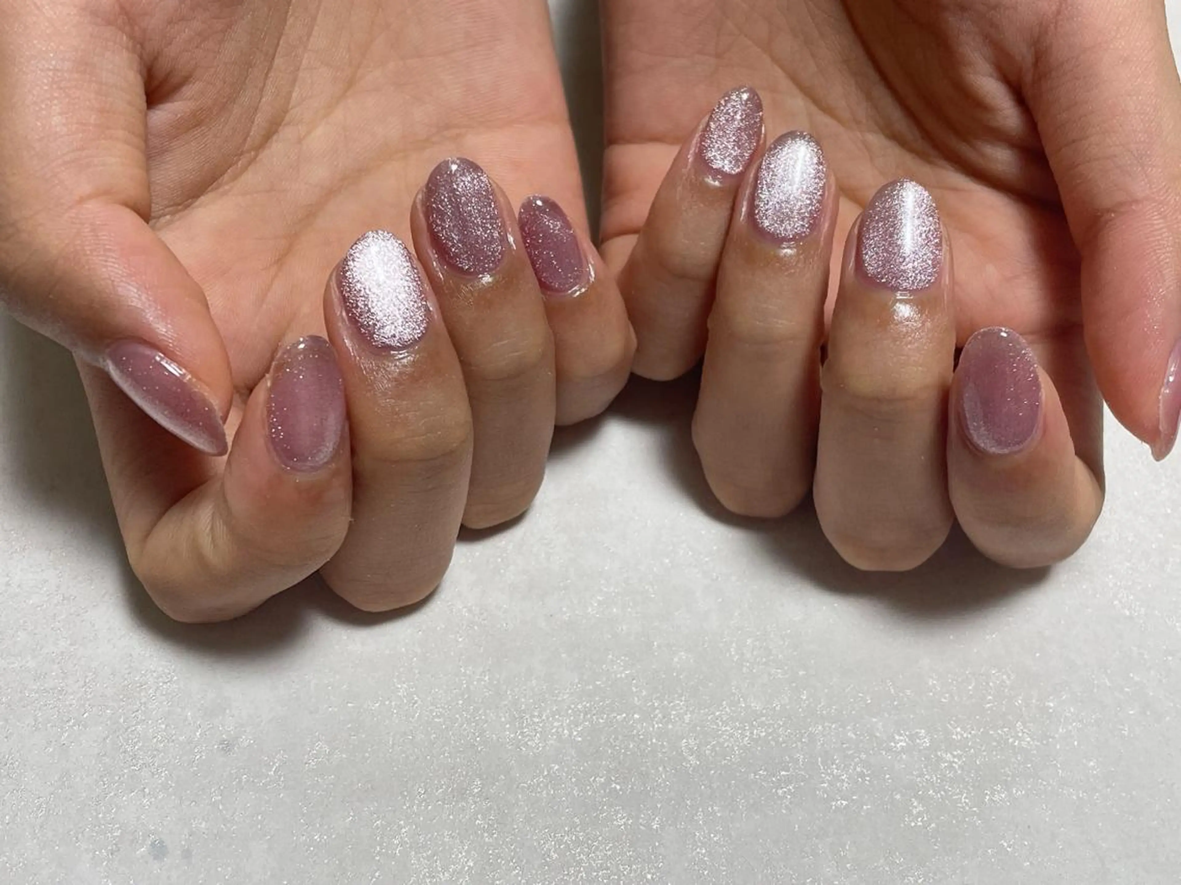 ネイル オーロラネイル フラワーネイル フットネイル フレンチネイル ジェルネイル kikinail 溝の口のネイルデザイン