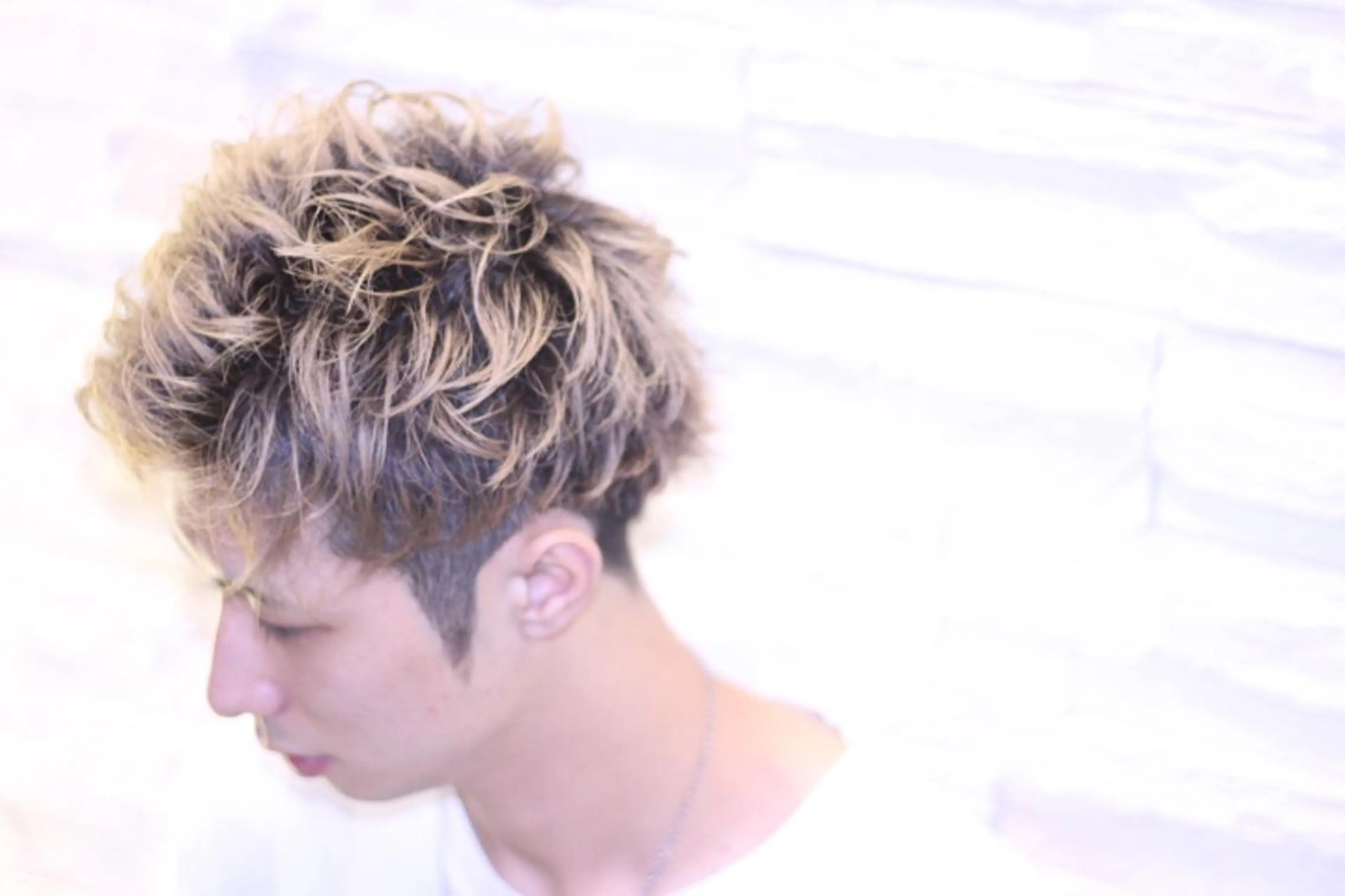 ショート カラー メンズ 高橋 流耀のヘアスタイル