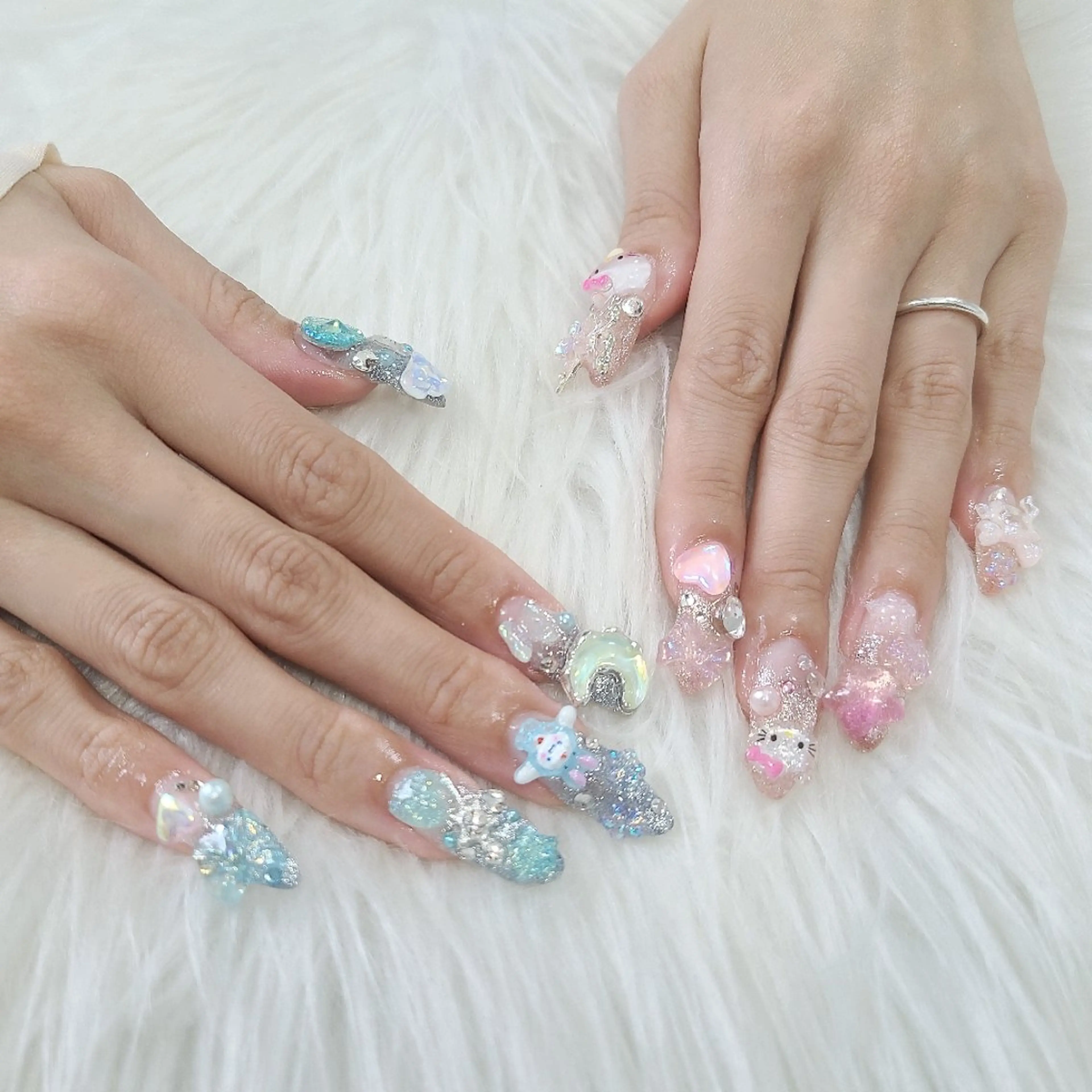 ネイル 持ち込み ハンドネイル Lily Eye&Nailのネイルデザイン