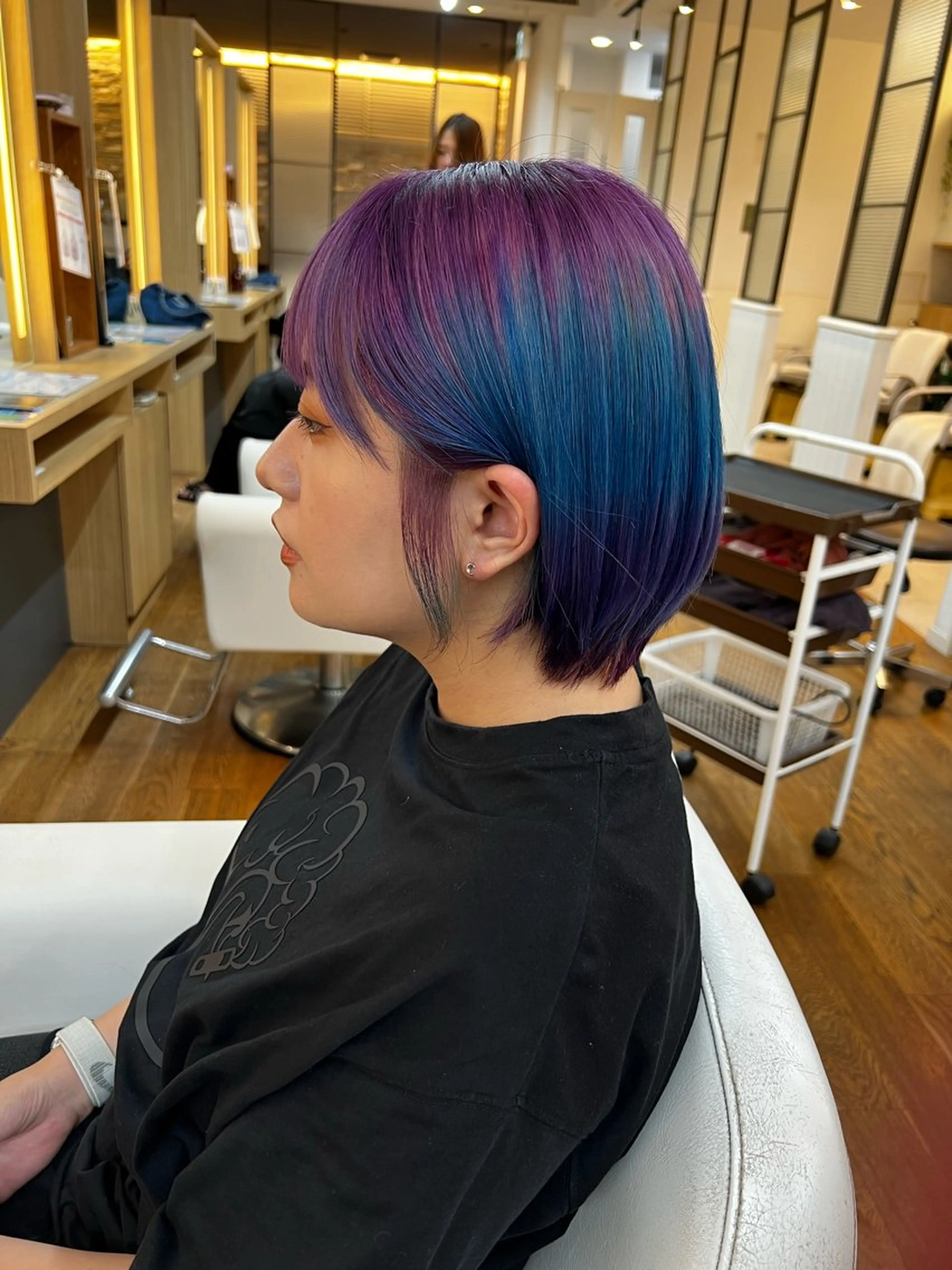 ショート カラー ✂︎HITOMI✂︎ 副店長のヘアスタイル