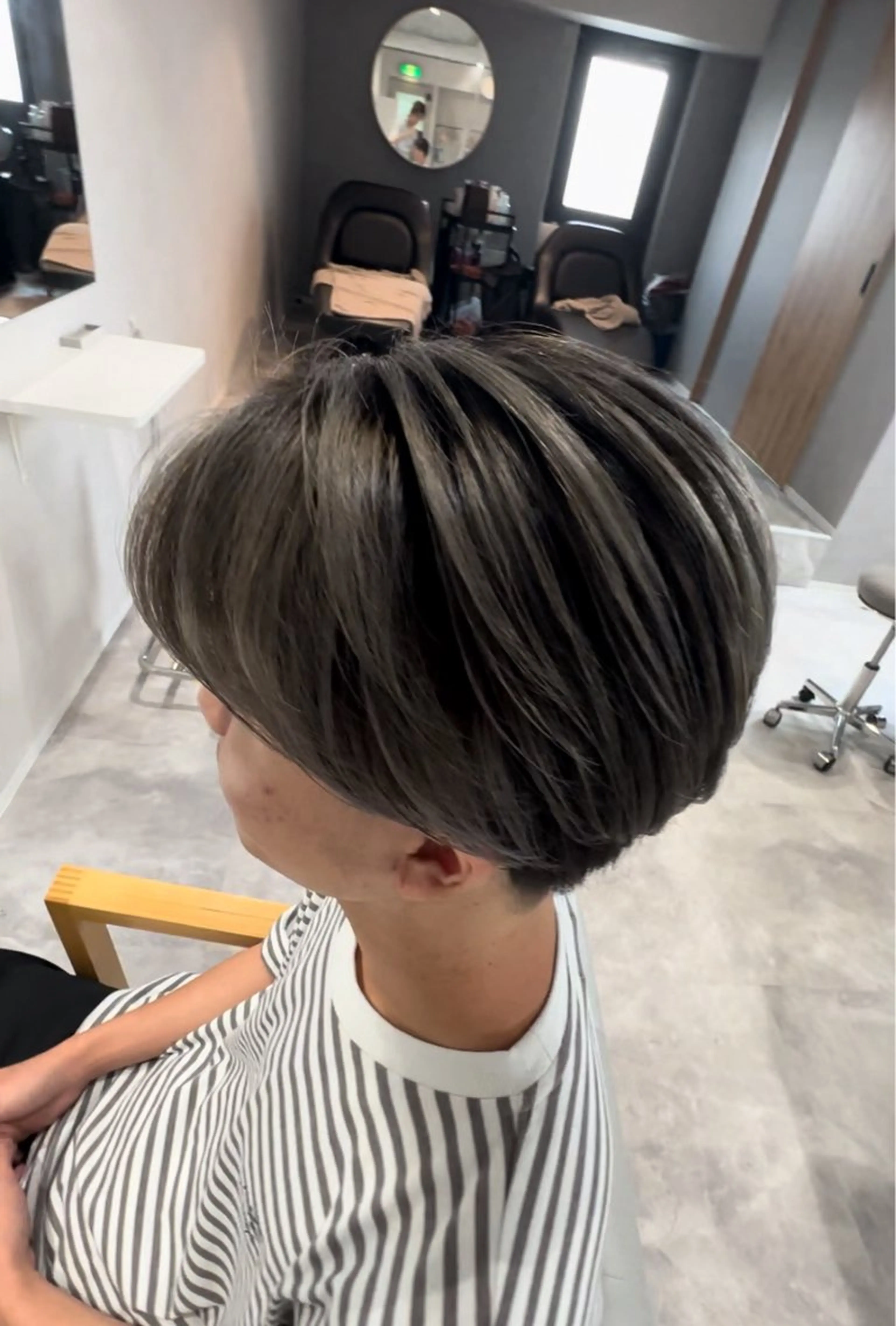 カラー メンズ リュウタ ダイキのヘアスタイル