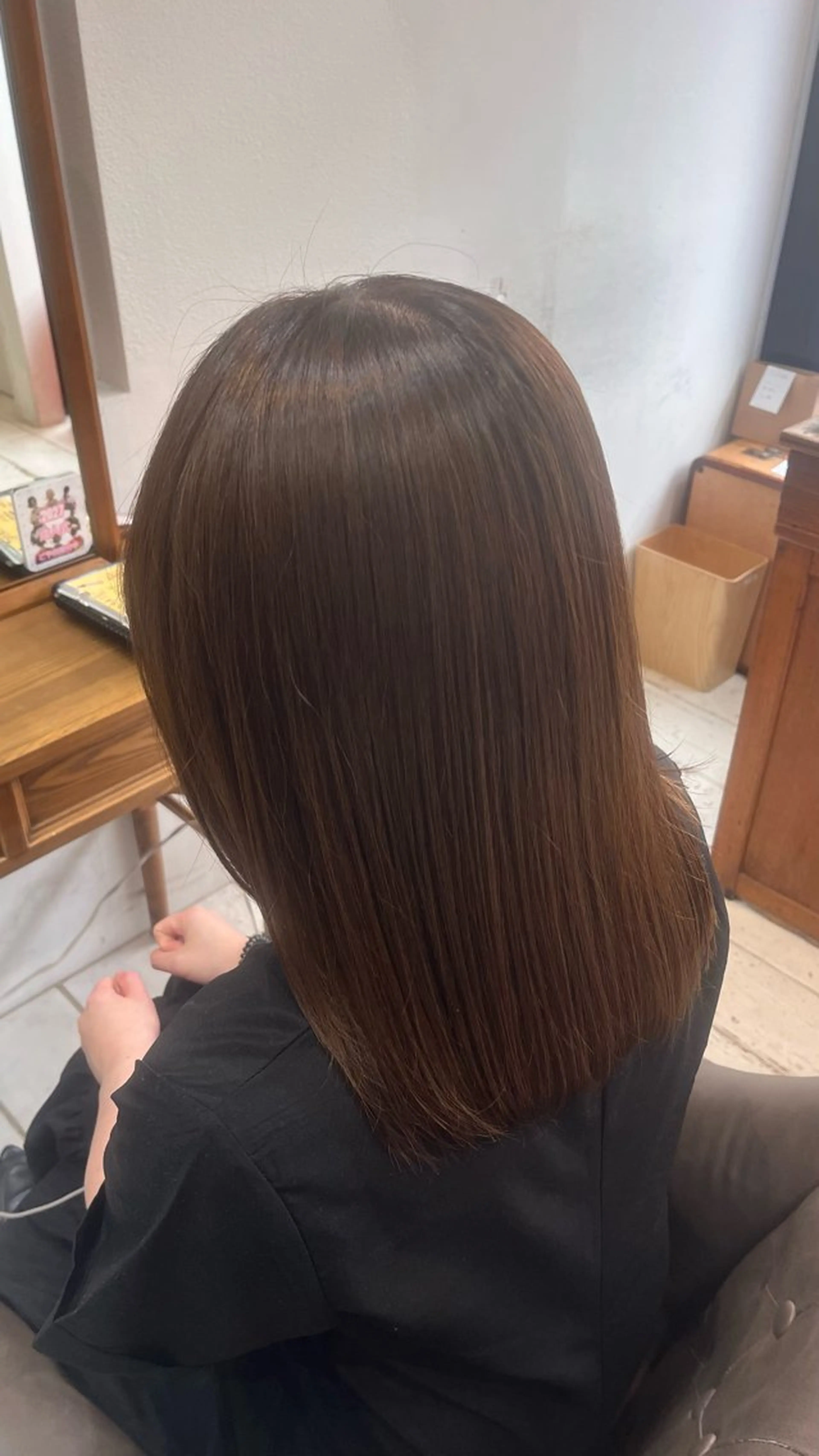 セミロング カラー 💭比嘉 琉希💭のヘアスタイル