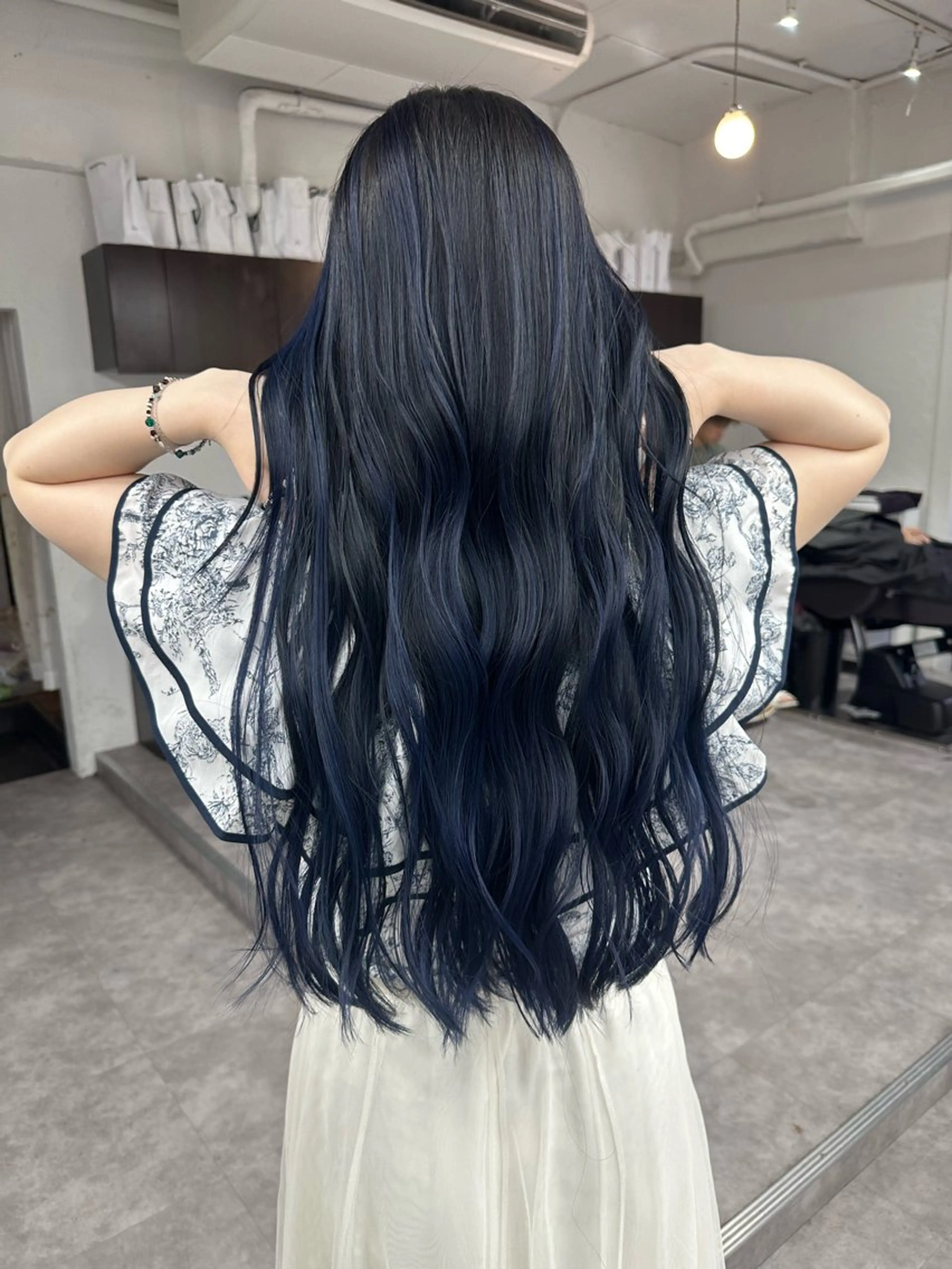 ロング カラー ヘアアレンジ 久米 治仁のヘアスタイル