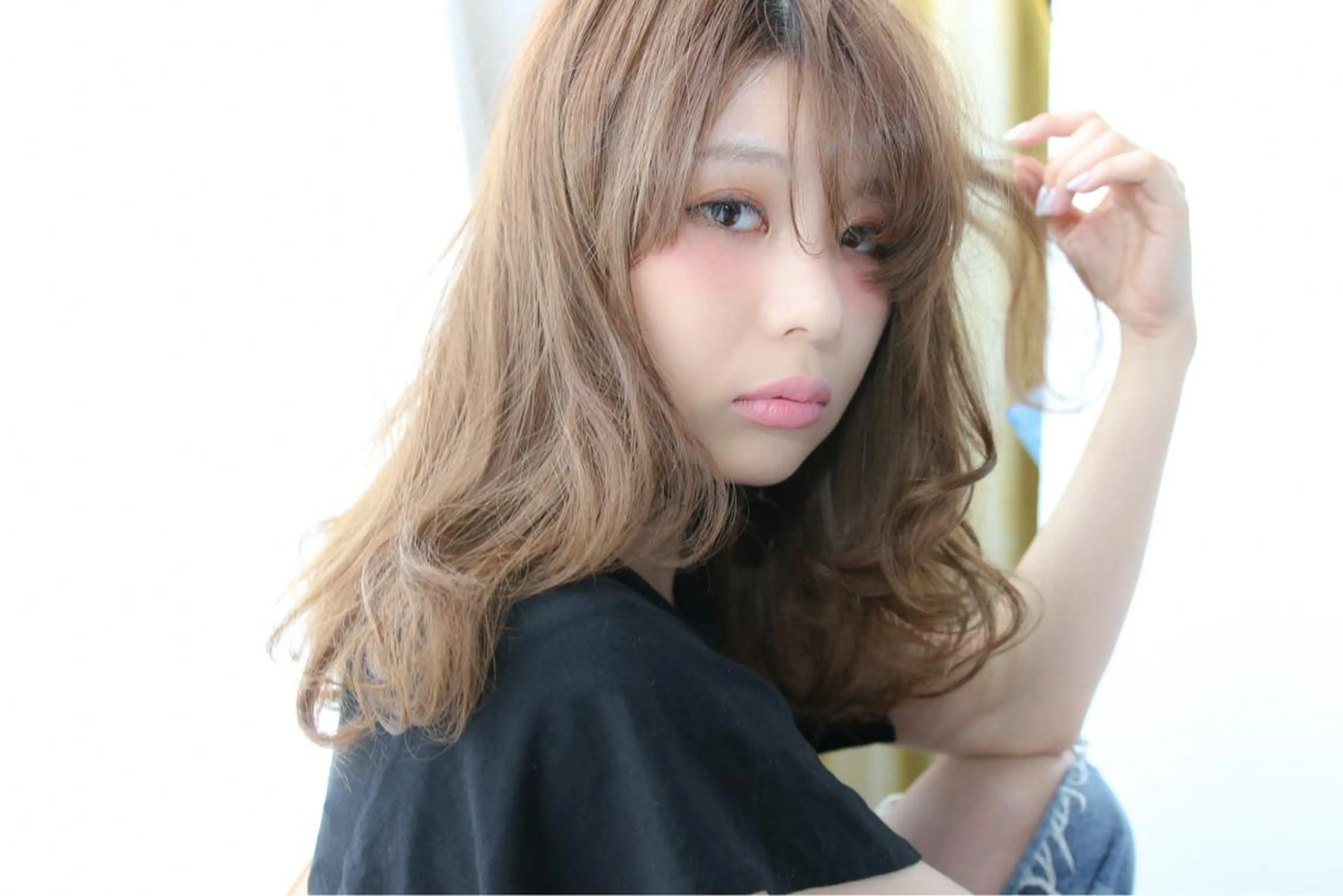 セミロング 中村 海のヘアスタイル