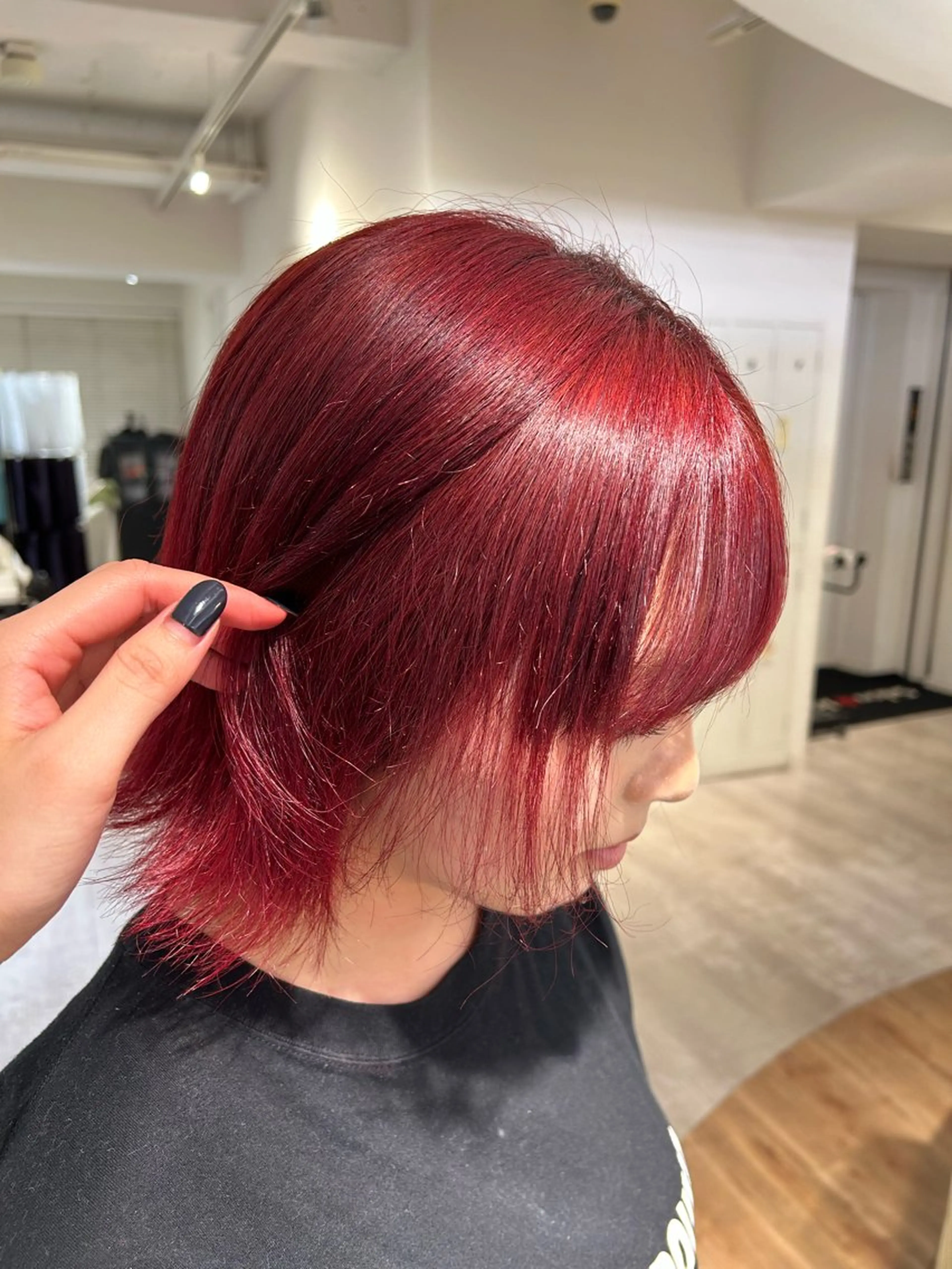 カラー レイヤーカット/髪質 /艶髪/わかな🌻のヘアスタイル