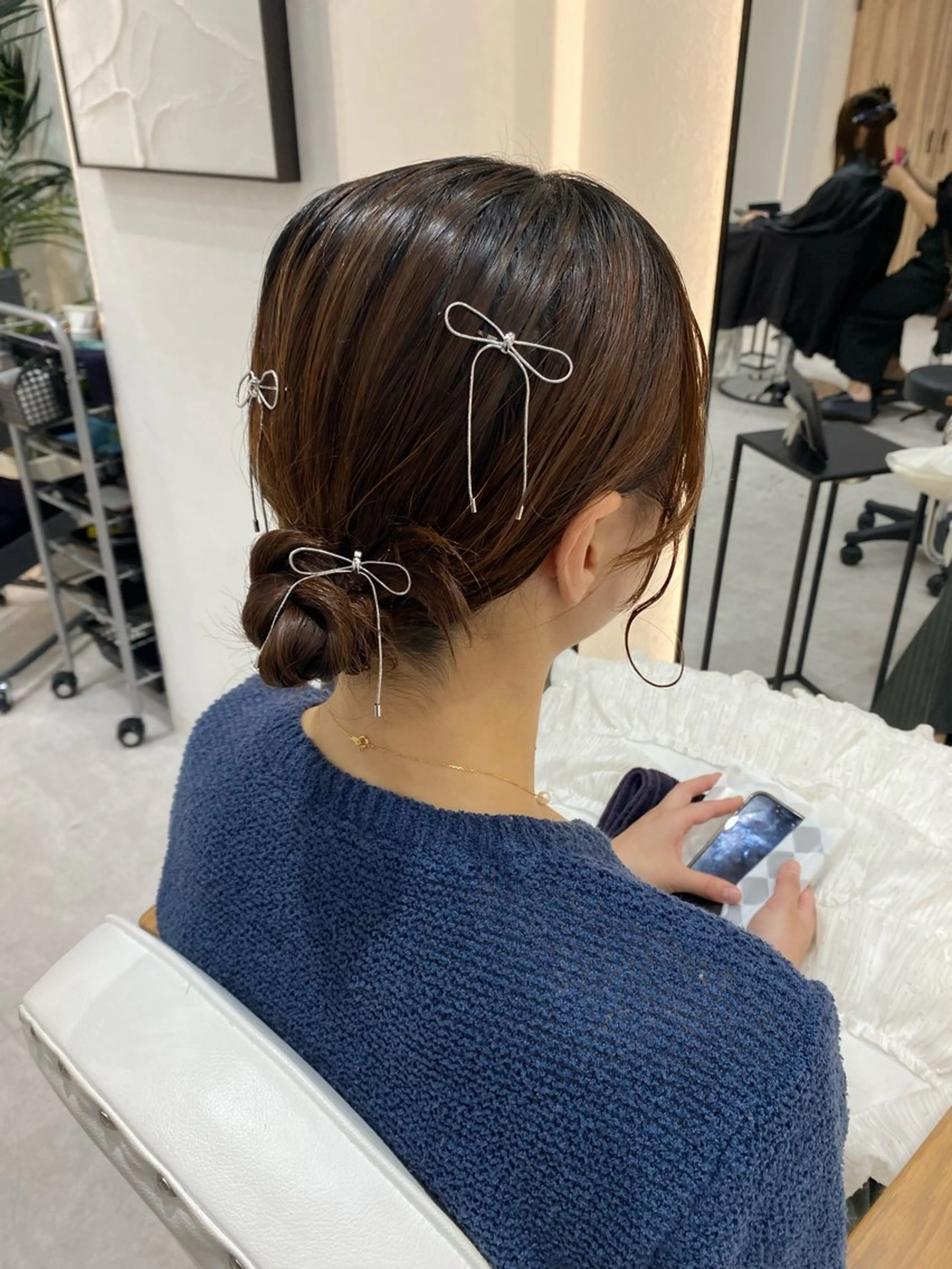 髪質改善/艶カラー 🎀レイヤーカットのヘアスタイル