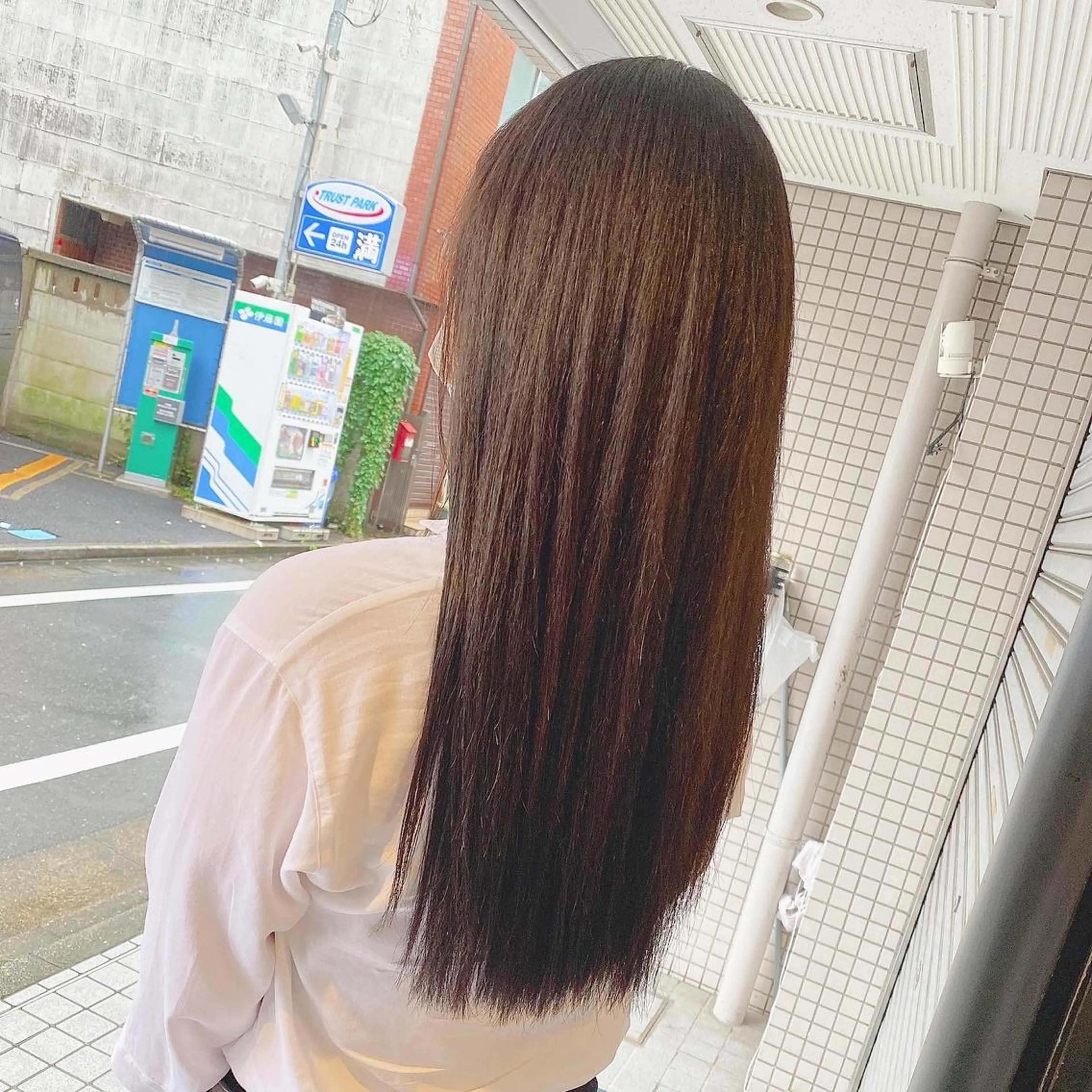 ロング 髪質改善 ロング トリートメント 酸熱トリートメント 髪質改善特化 安東駿介のヘアスタイル
