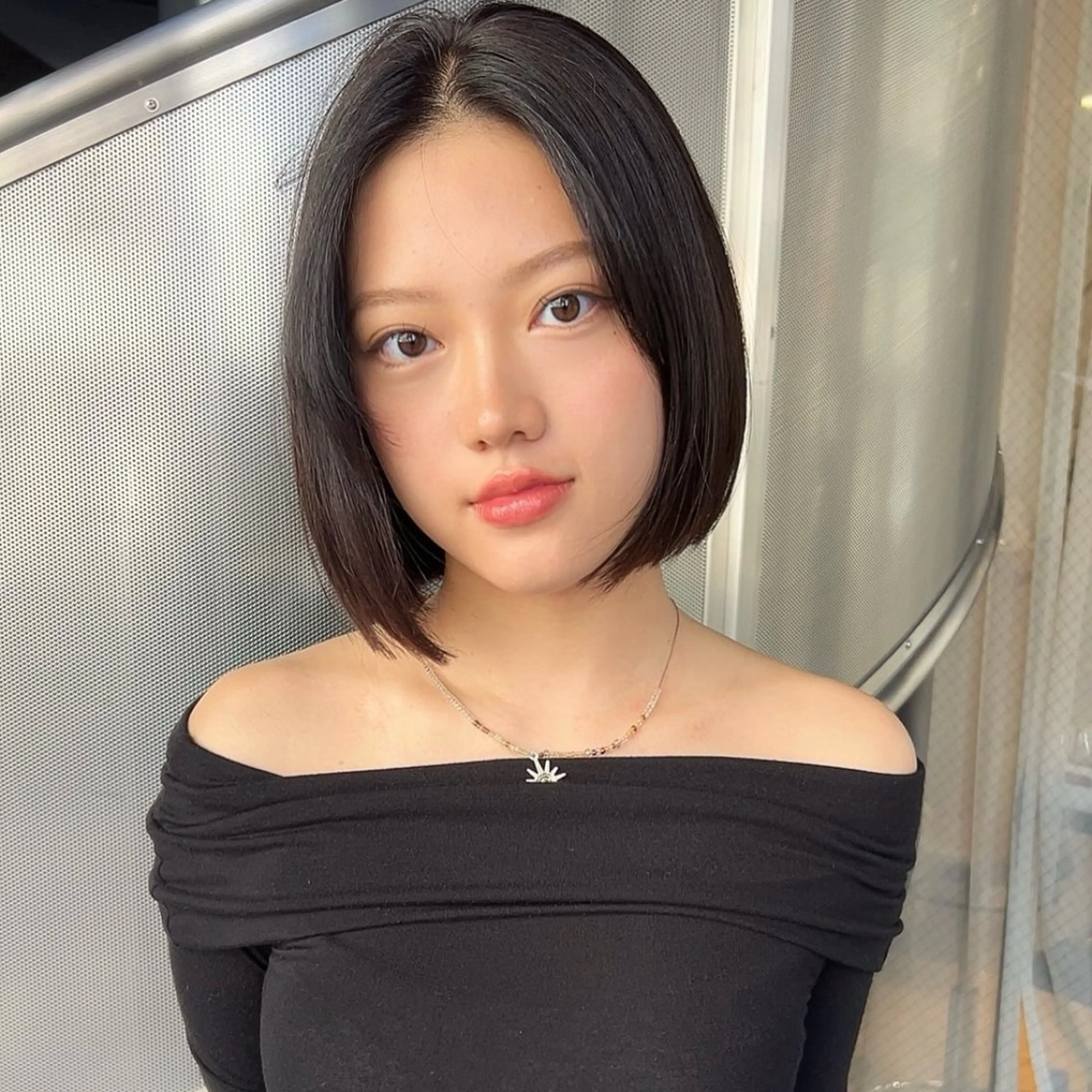 カット ヘアカラー calna 古賀 菜摘のヘアスタイル