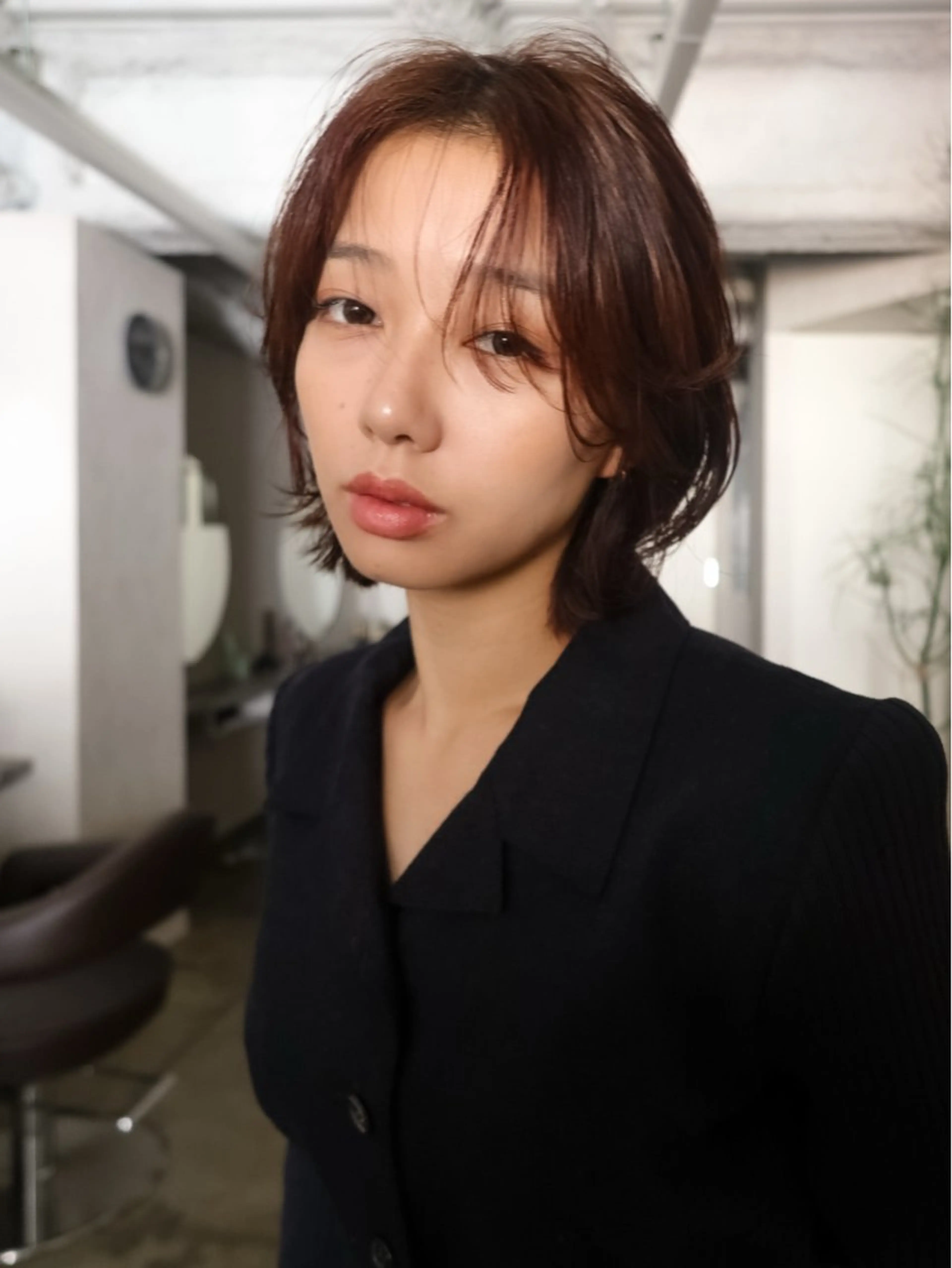 ショート kiji NAHO/ パーマ／久屋大通のヘアスタイル