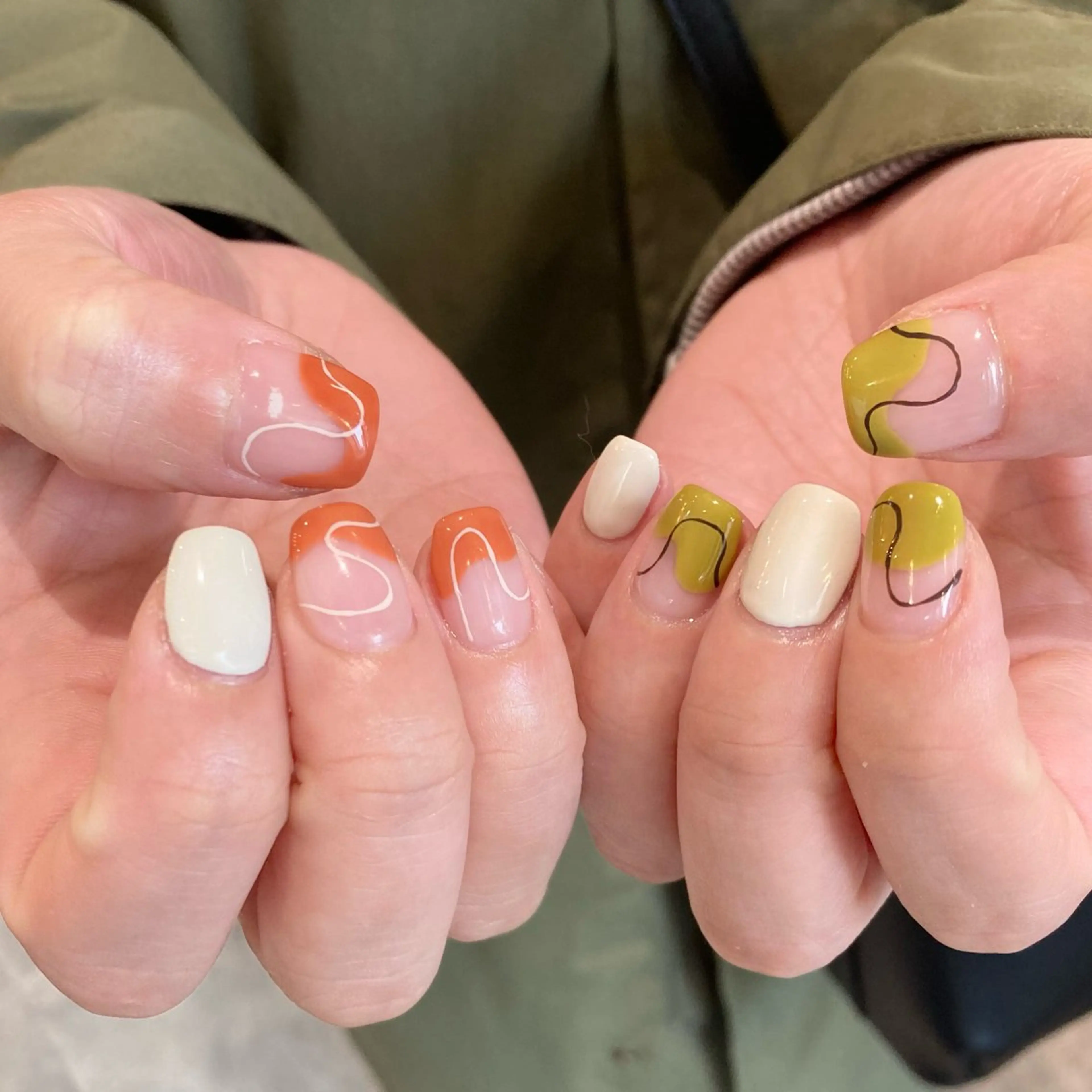 ネイル ハンドネイル shio ♡ 24日空きありのネイルデザイン