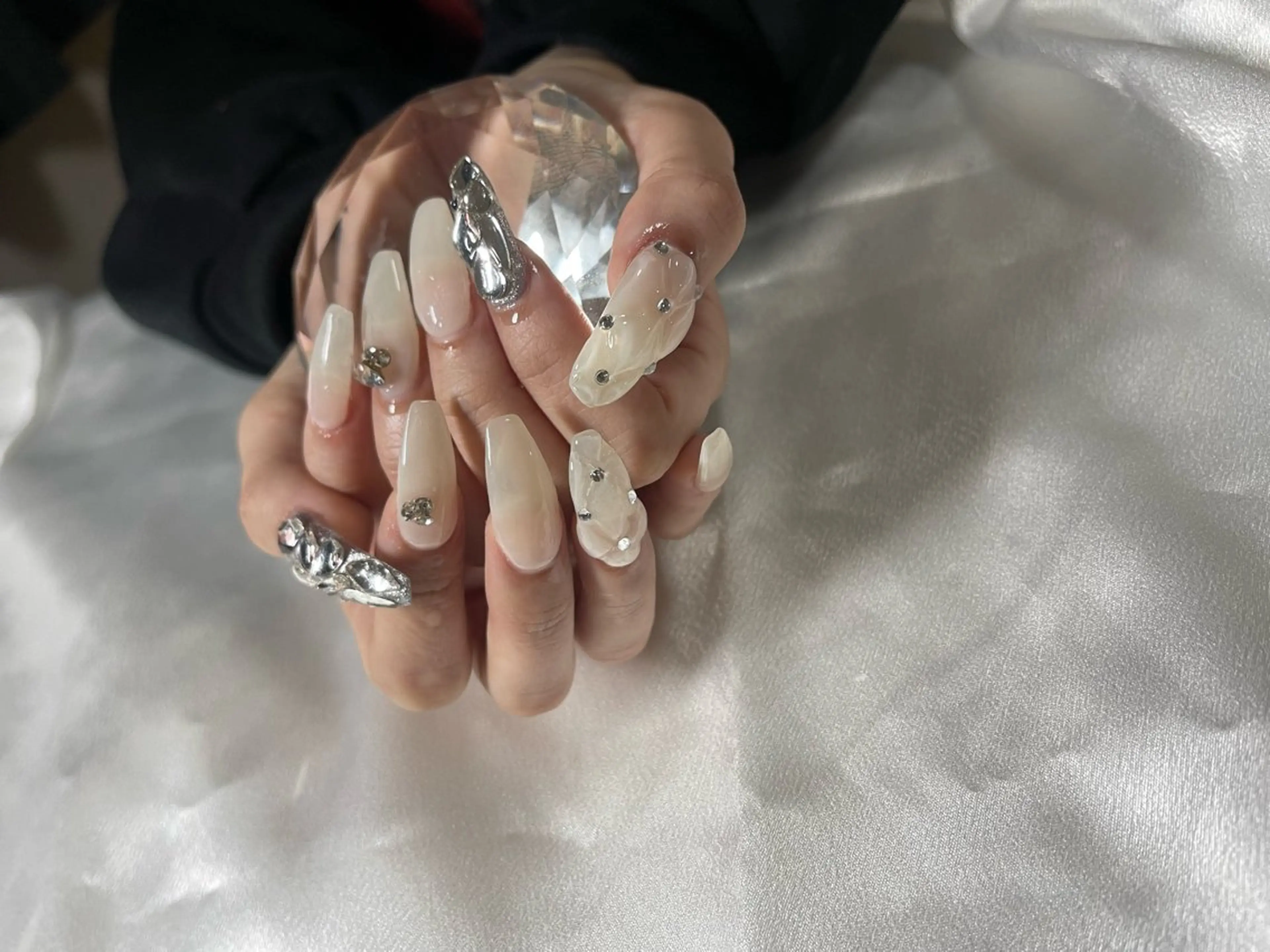 🫧持ち込みデザイン チップでの長さだし込み【オフあり】🫧の写真